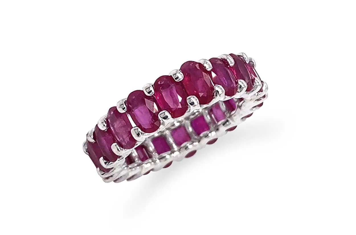 Eternity Ring Rubies & Gold