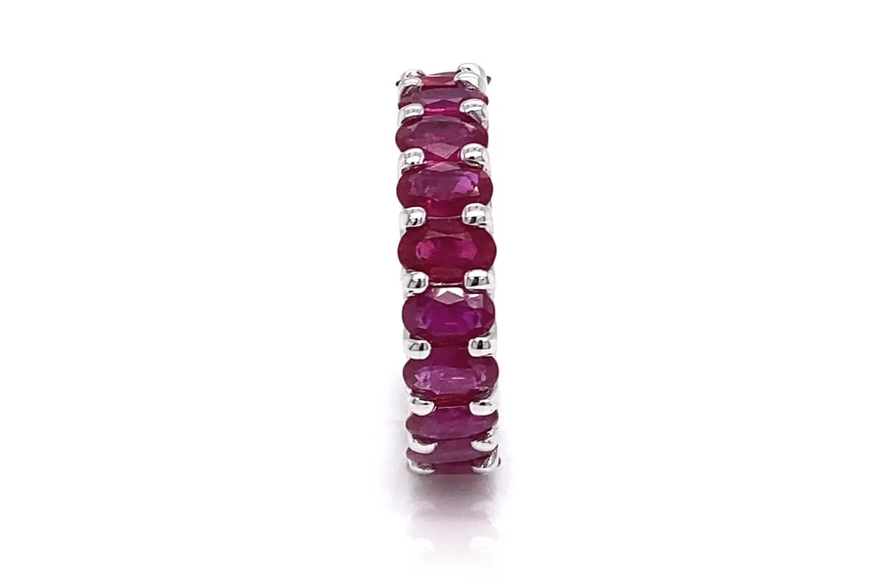 Eternity Ring Rubies & Gold