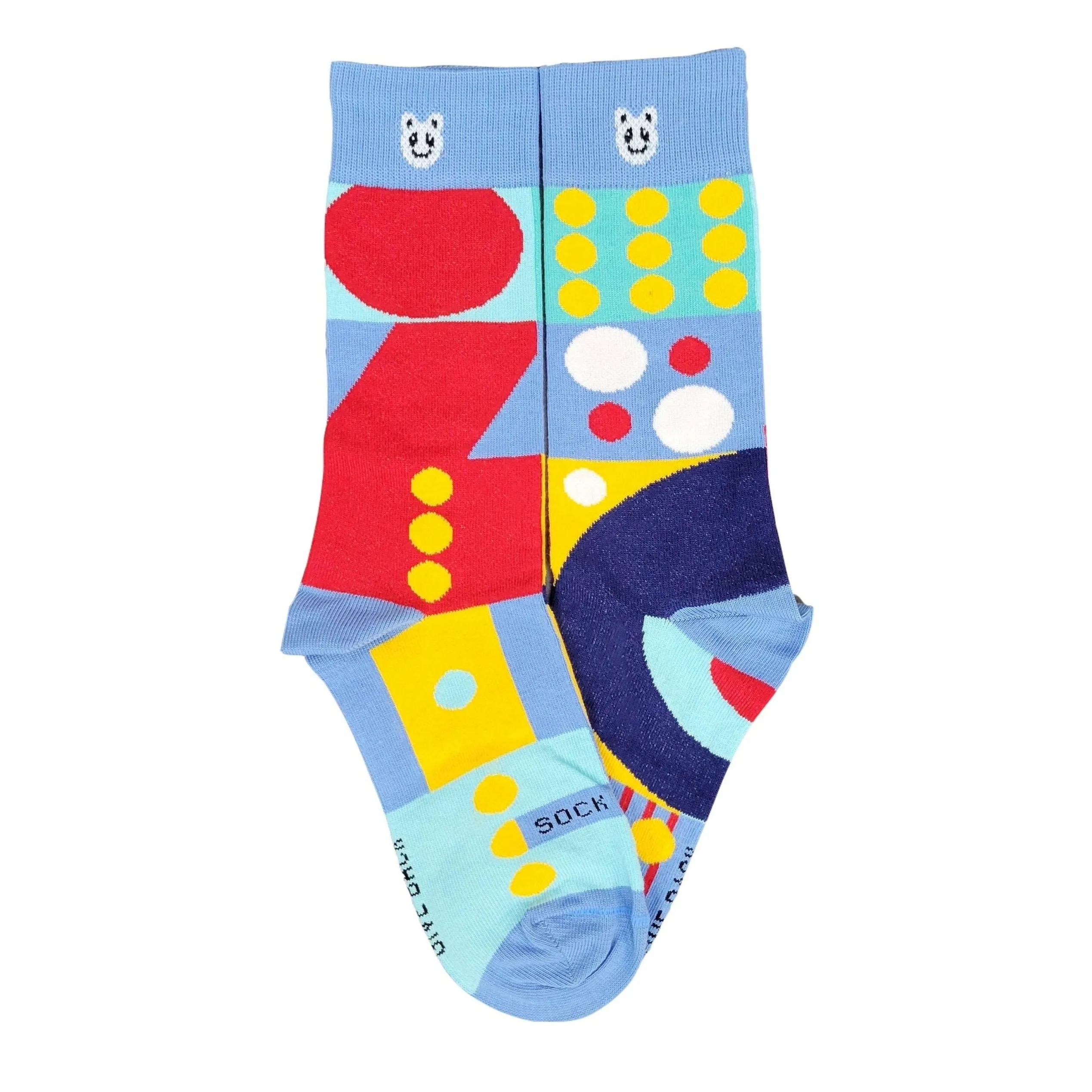 Fun Abstract Geometric Pattern Socks from the Sock Panda (Adult Small -  Shoe Sizes 2-5)