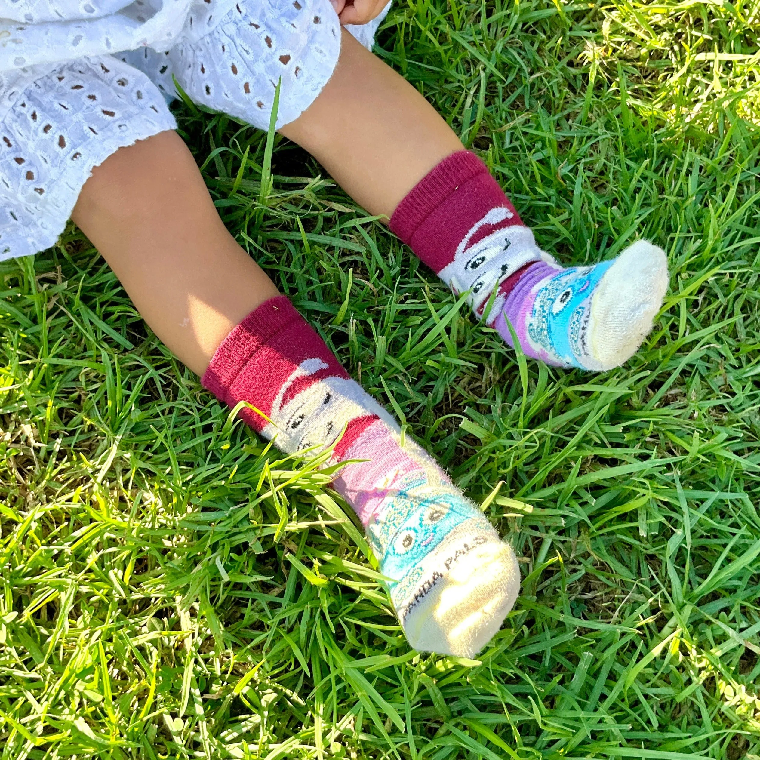 Fun Cereal and Milk Sock (Ages 3-7) from the Sock Panda