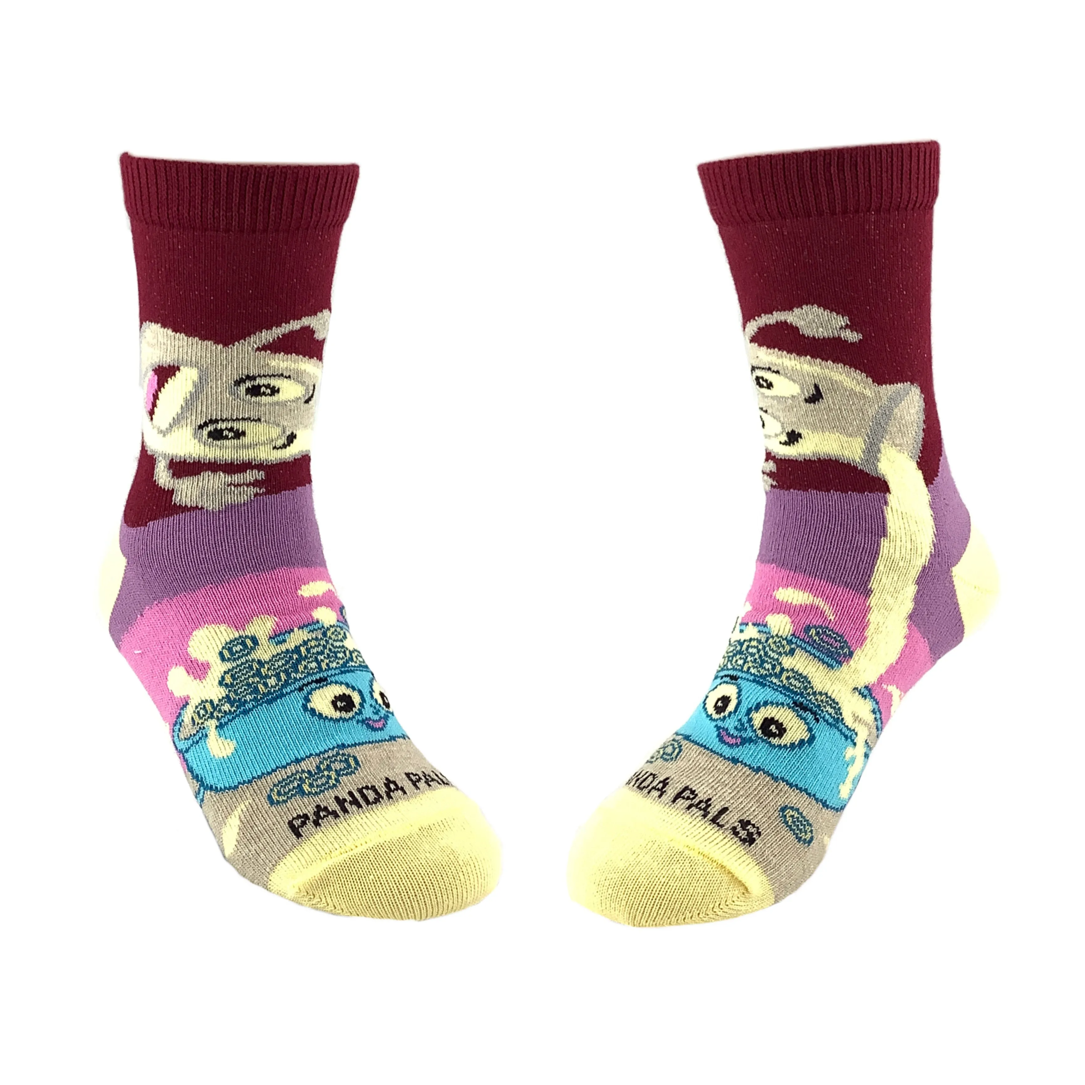 Fun Cereal and Milk Sock (Ages 3-7) from the Sock Panda