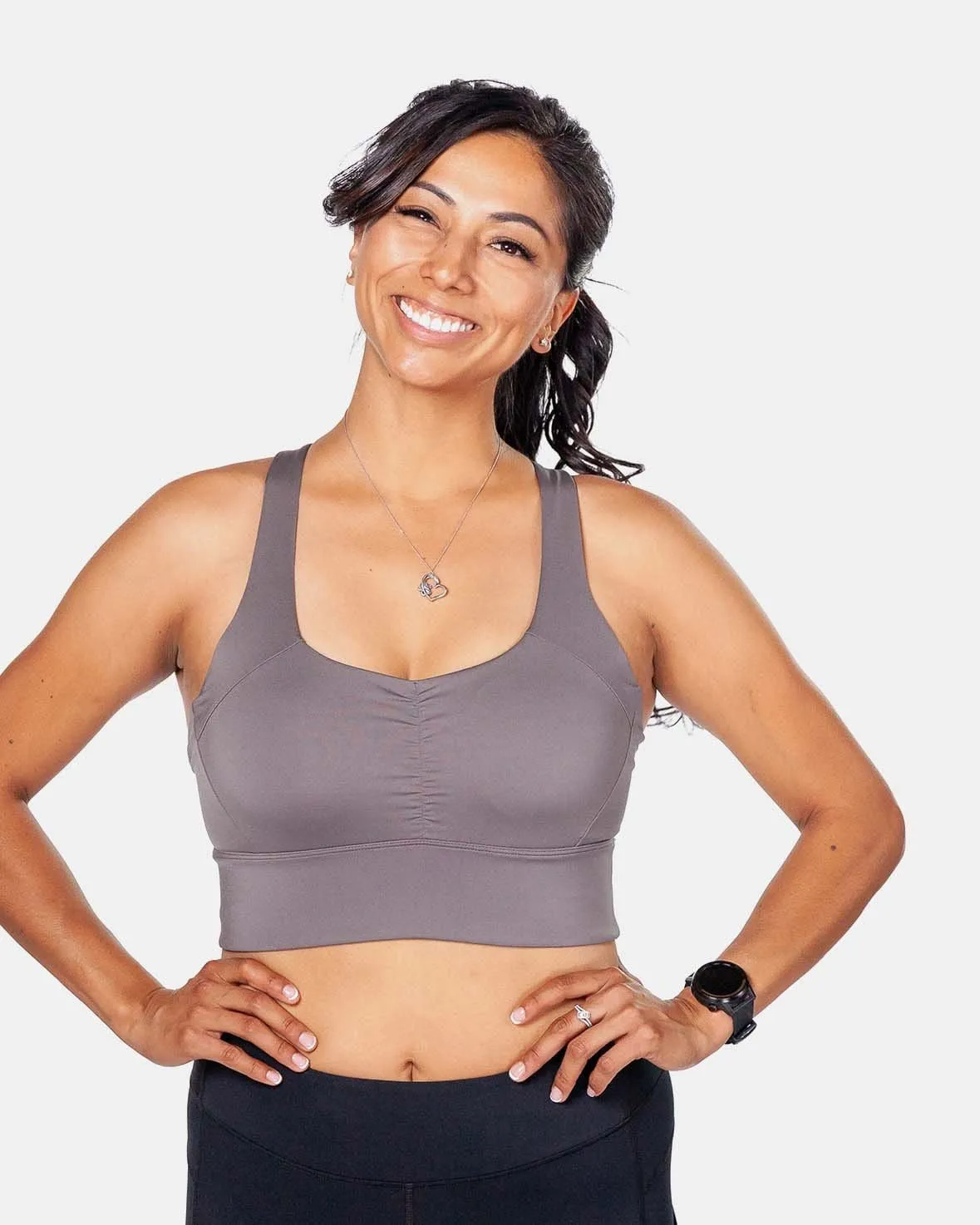 Gametime Bra – Magnetic Gray