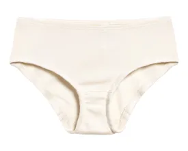 Girls Organic Cotton Brief | Oatmeal