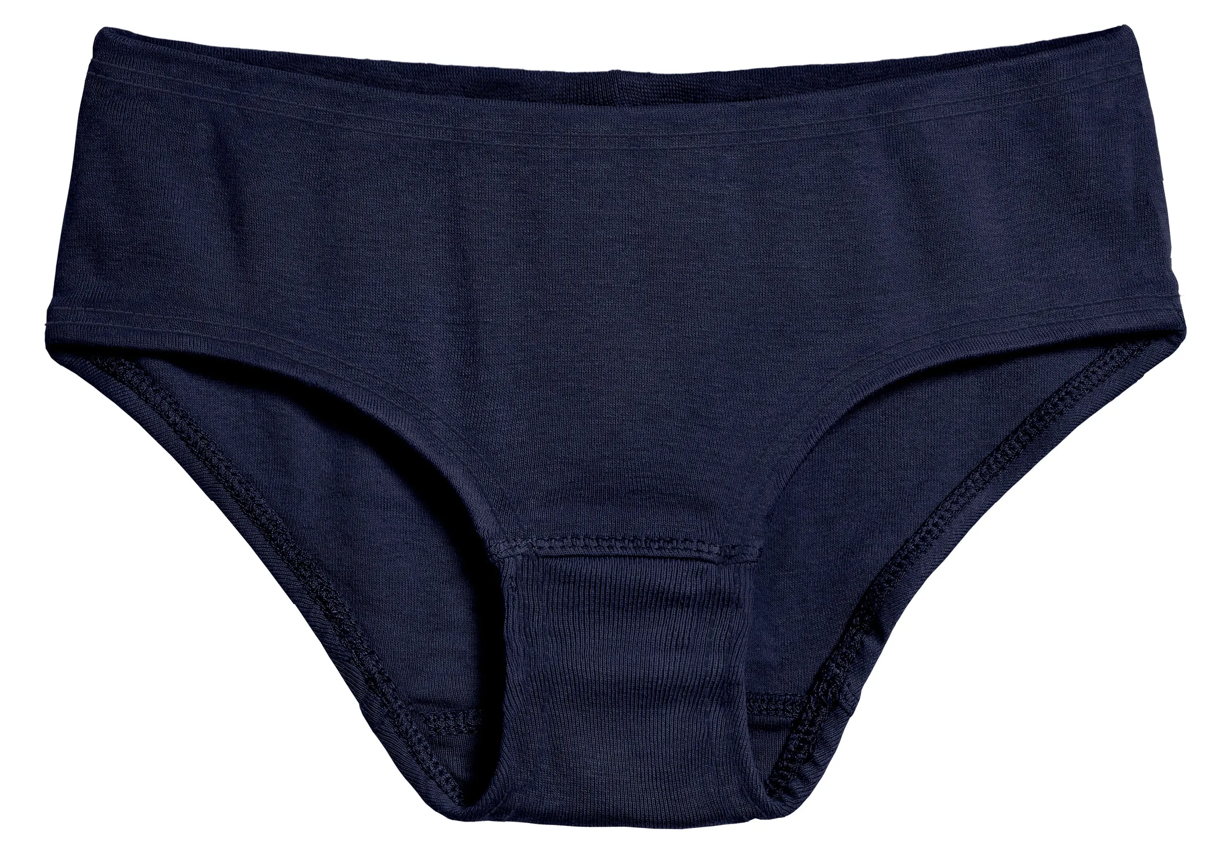 Girls Soft Cotton Brief  | Navy