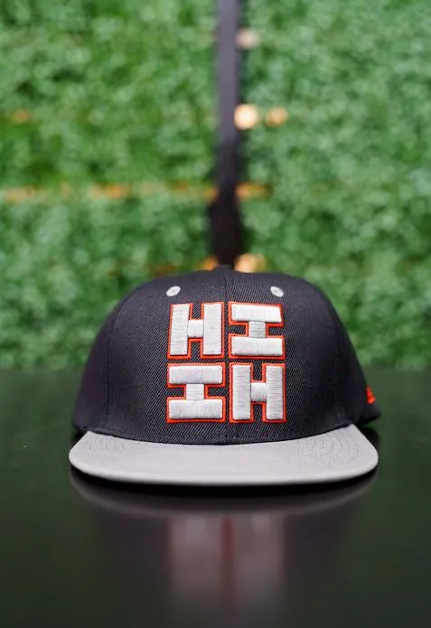 GRAY & RED HIFI LOGO HAT