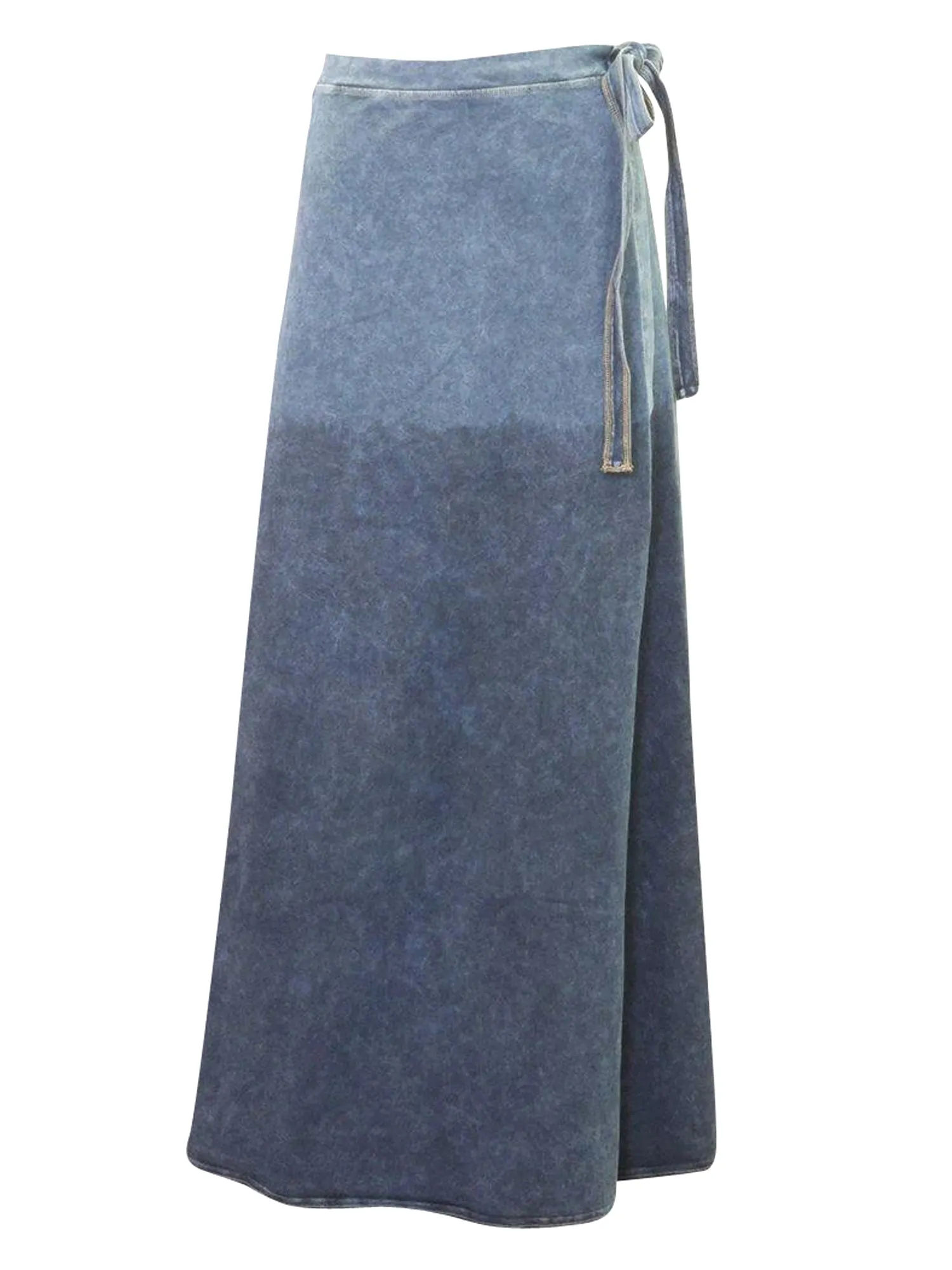 Hard Tail Long Wrap Skirt (W-964)