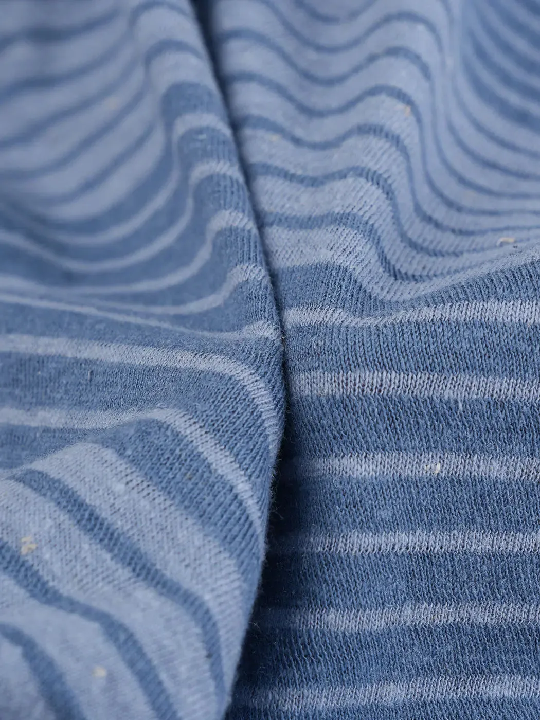 Hemp & Organic Cotton Light Weight Stripe Jersey Fabric (  KJ21D930A / KJ21D930B / KJ21D930C )