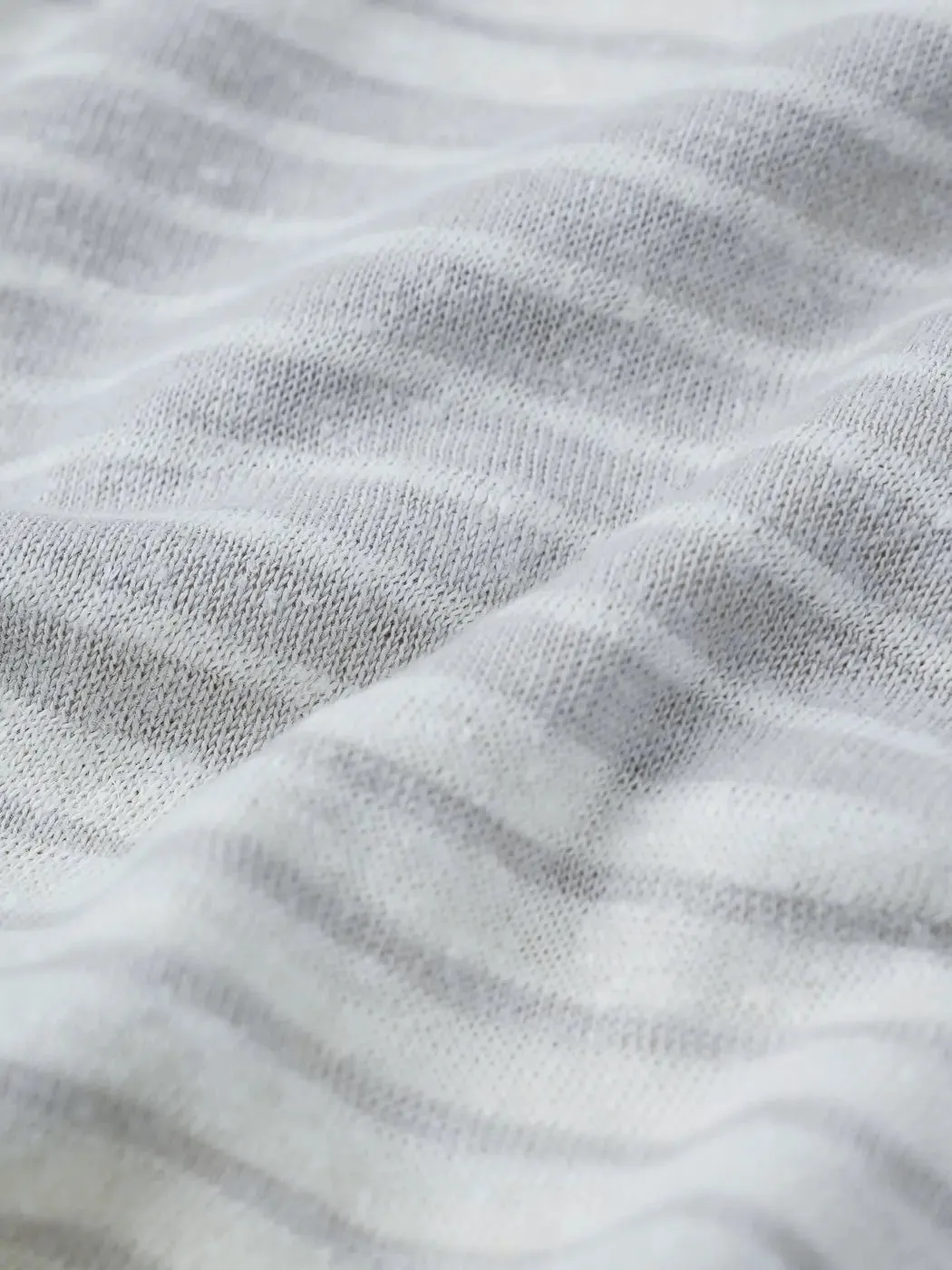 Hemp & Organic Cotton Light Weight Stripe Jersey Fabric (  KJ21D930A / KJ21D930B / KJ21D930C )