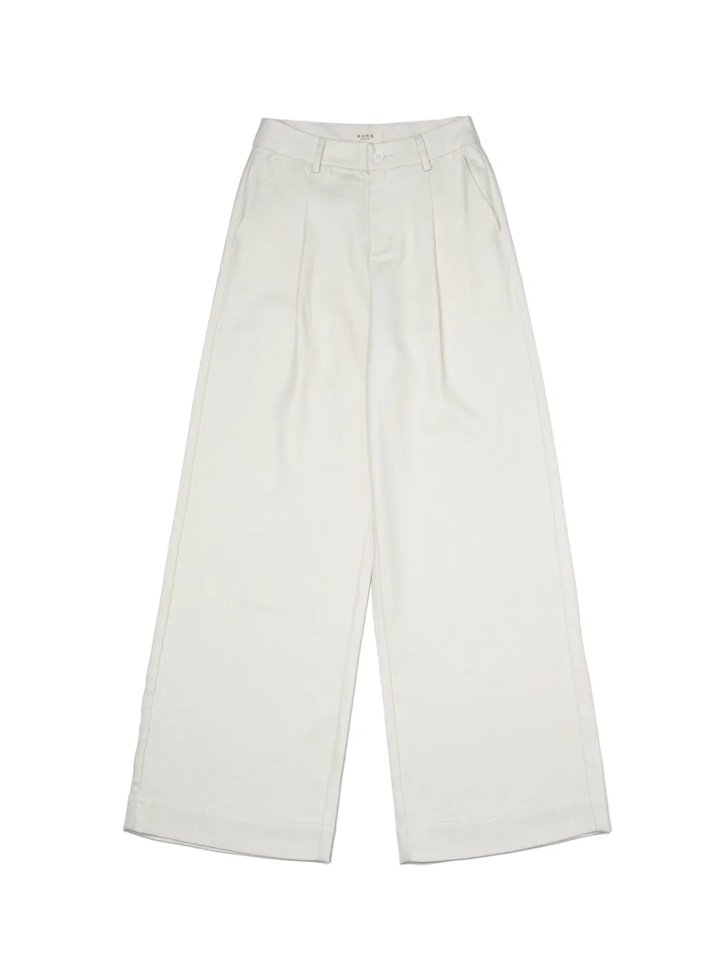 Hemp & Recycled Polyester Women's Wide-leg Slacks