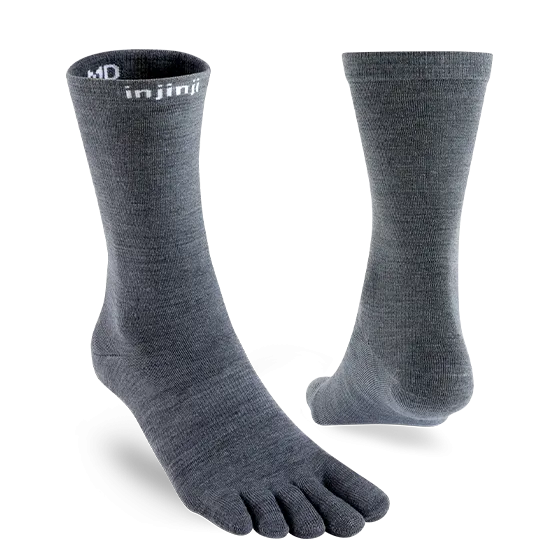 Injinji Liner Crew NuWool Socks