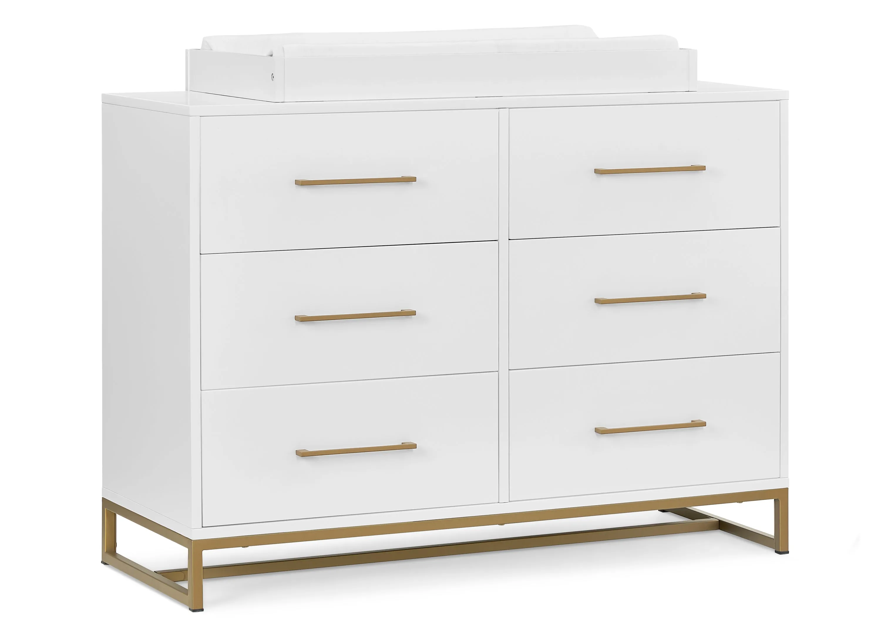 Jade 6 Drawer Dresser with Interlocking Drawers