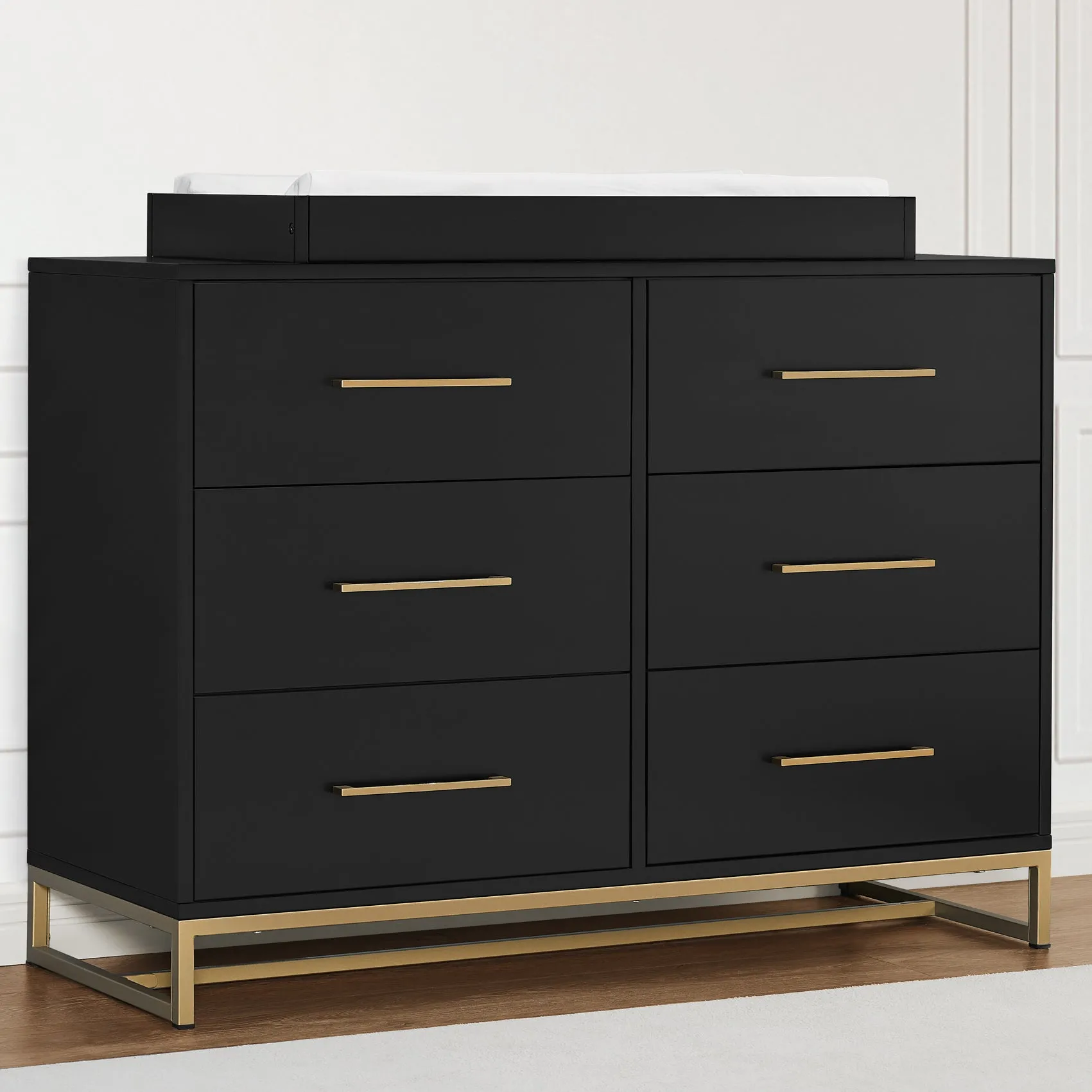 Jade 6 Drawer Dresser with Interlocking Drawers