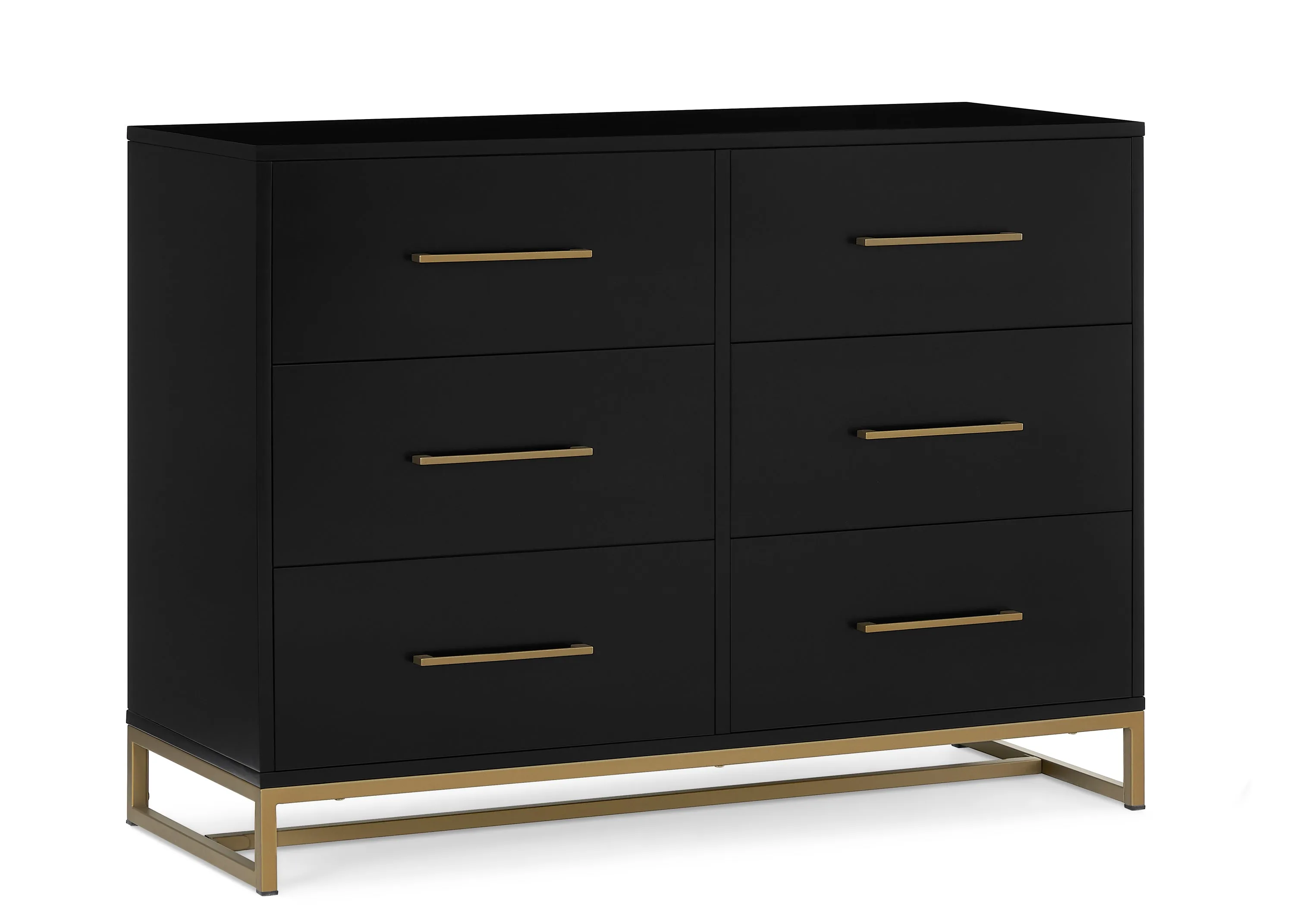 Jade 6 Drawer Dresser with Interlocking Drawers