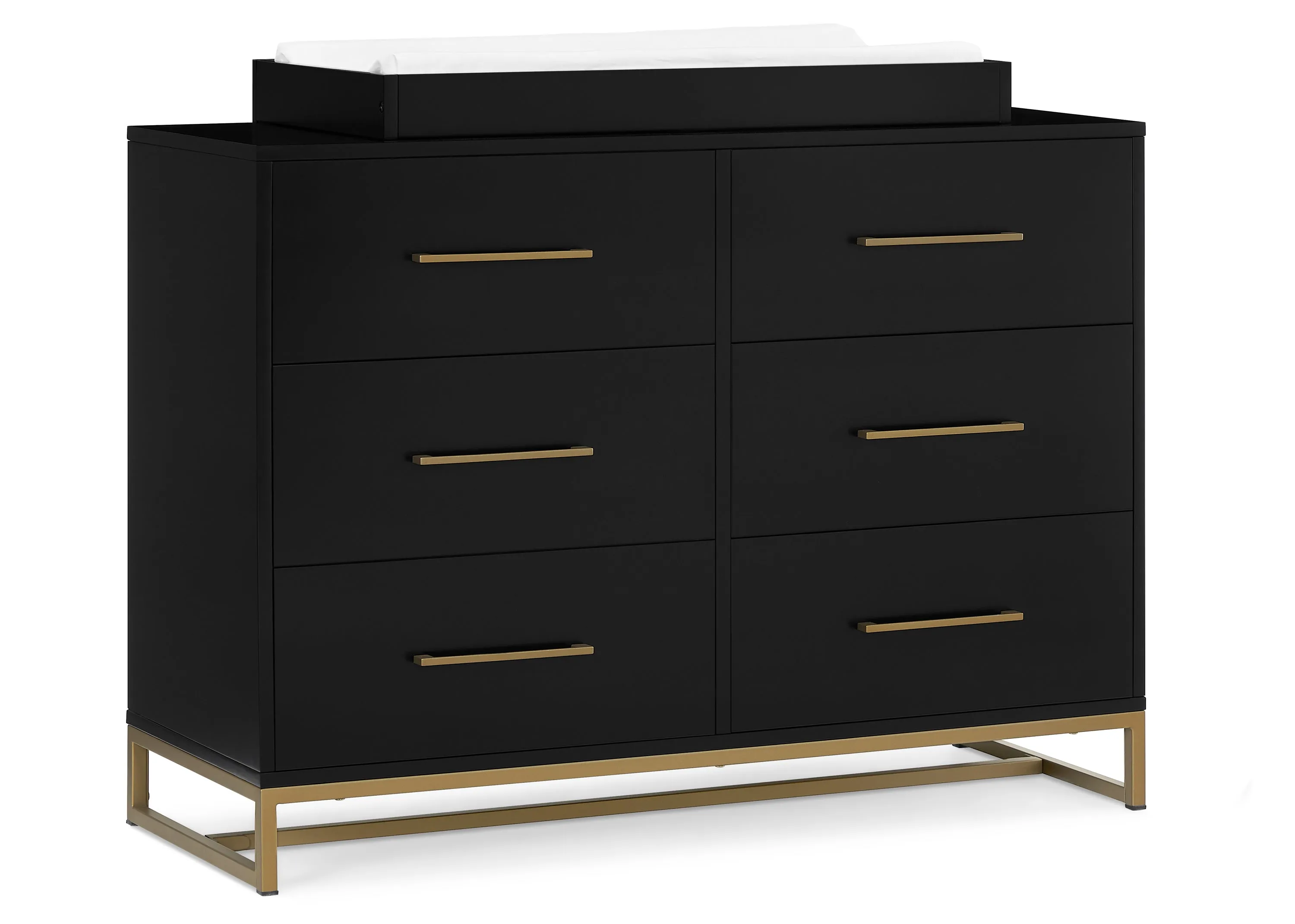 Jade 6 Drawer Dresser with Interlocking Drawers