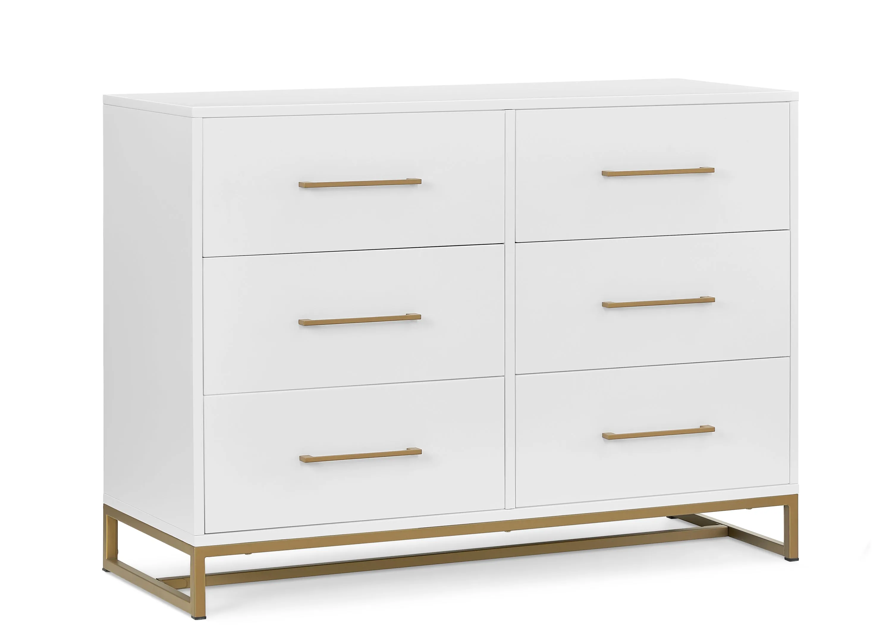 Jade 6 Drawer Dresser with Interlocking Drawers