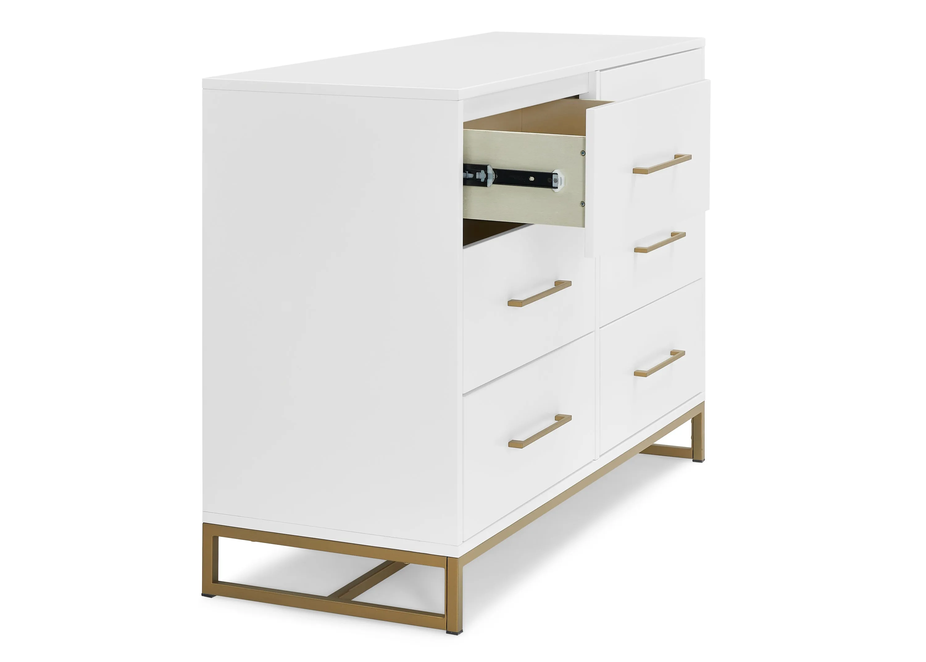 Jade 6 Drawer Dresser with Interlocking Drawers