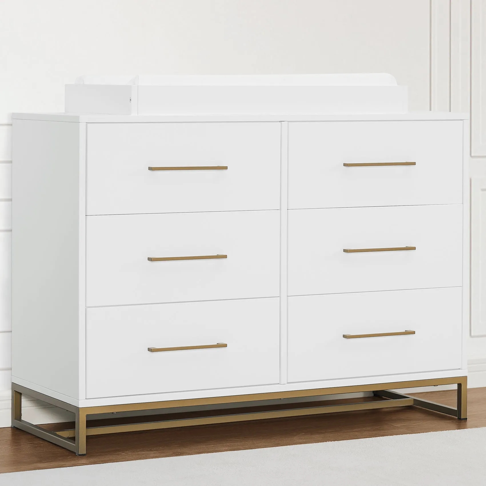 Jade 6 Drawer Dresser with Interlocking Drawers