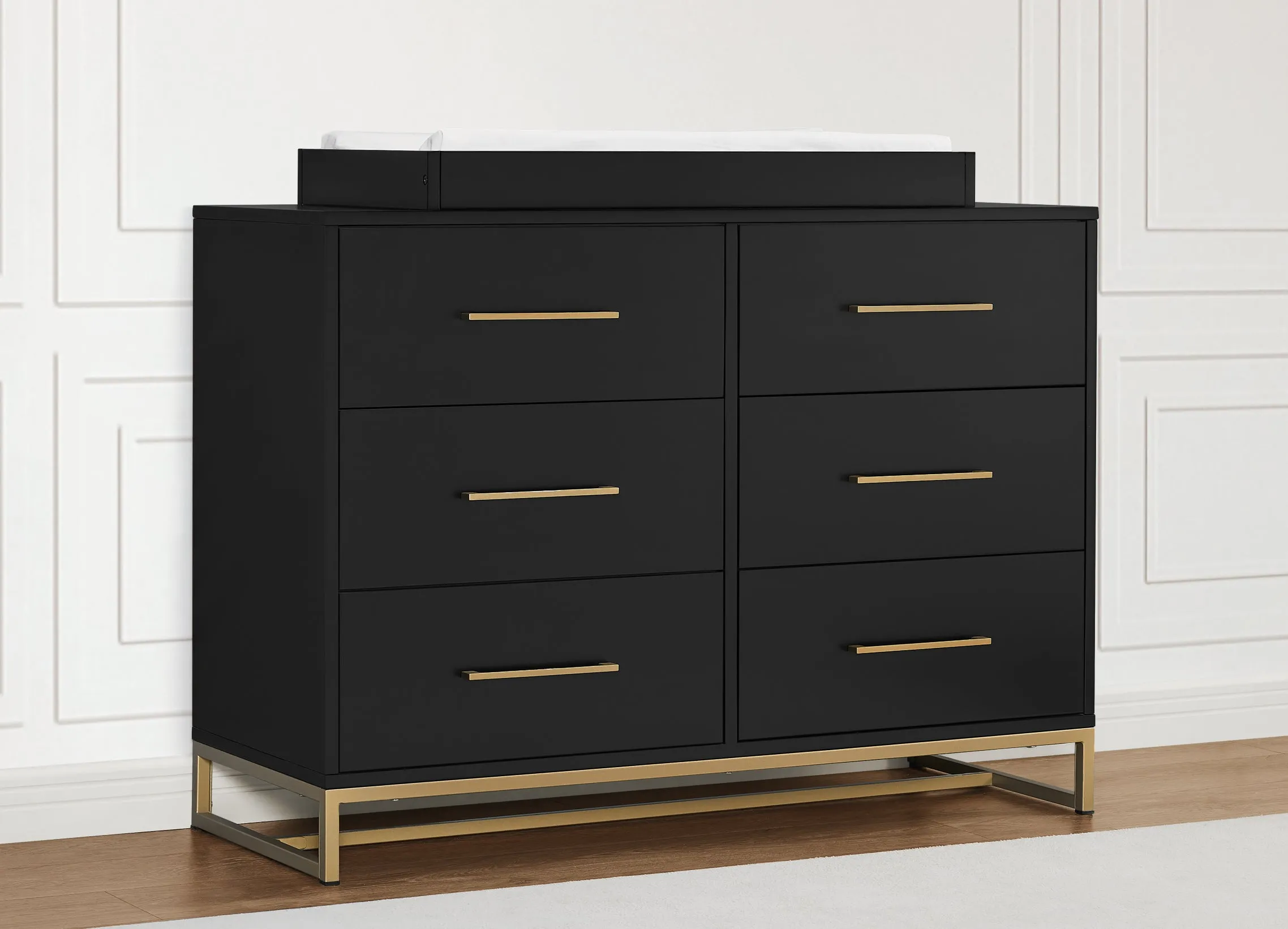 Jade 6 Drawer Dresser with Interlocking Drawers