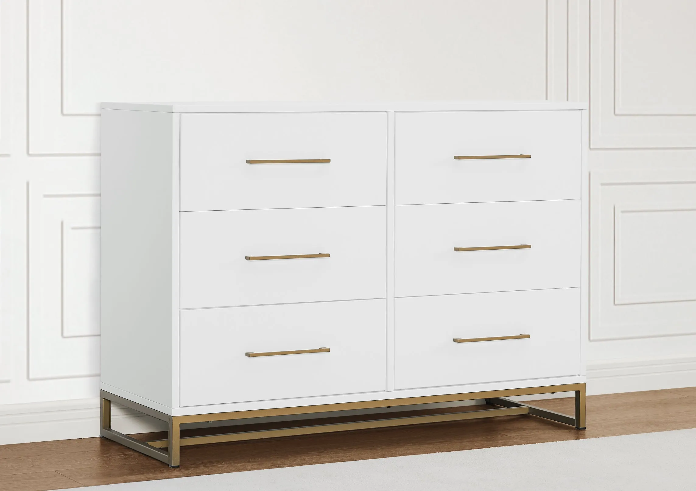 Jade 6 Drawer Dresser with Interlocking Drawers