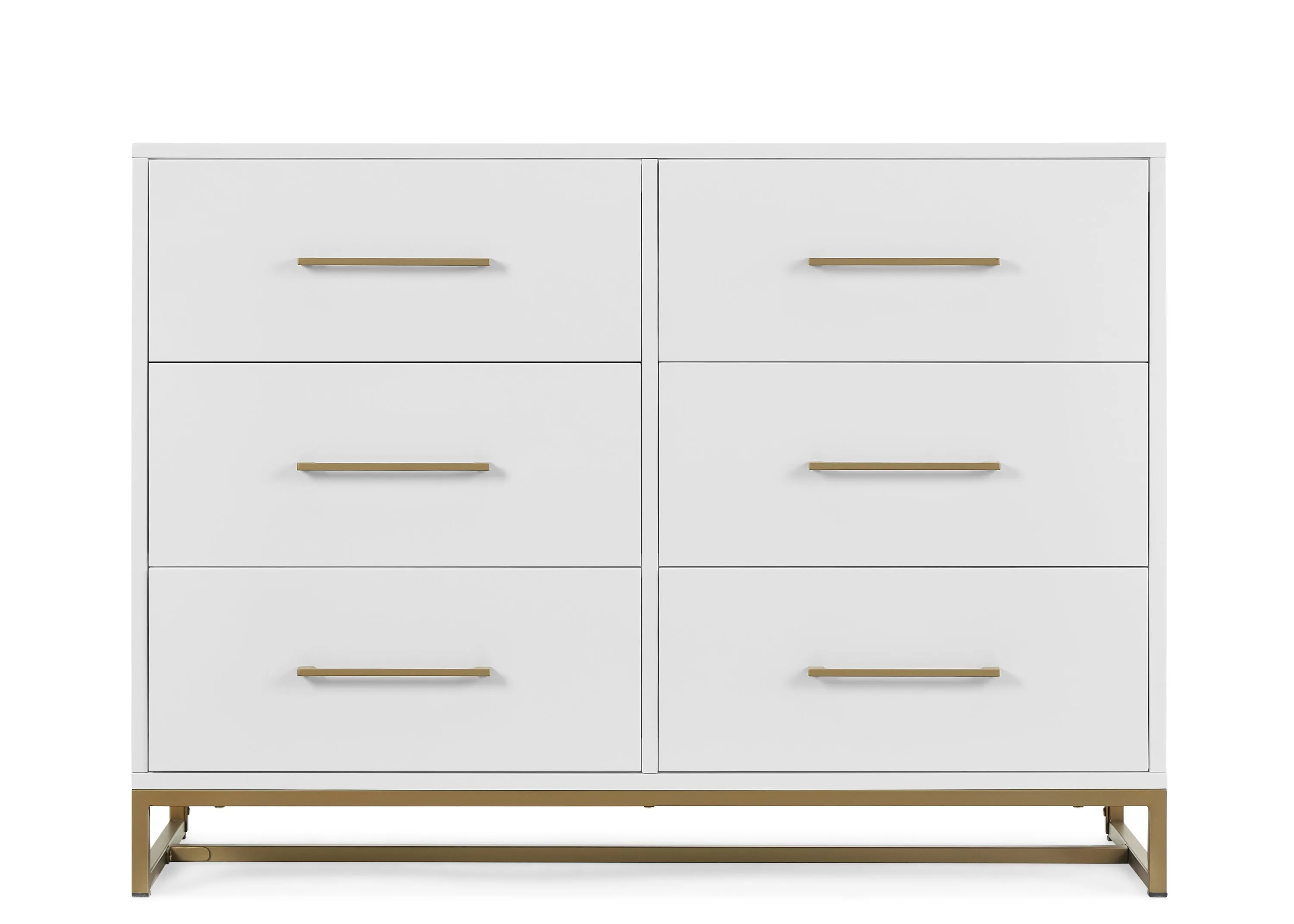 Jade 6 Drawer Dresser with Interlocking Drawers