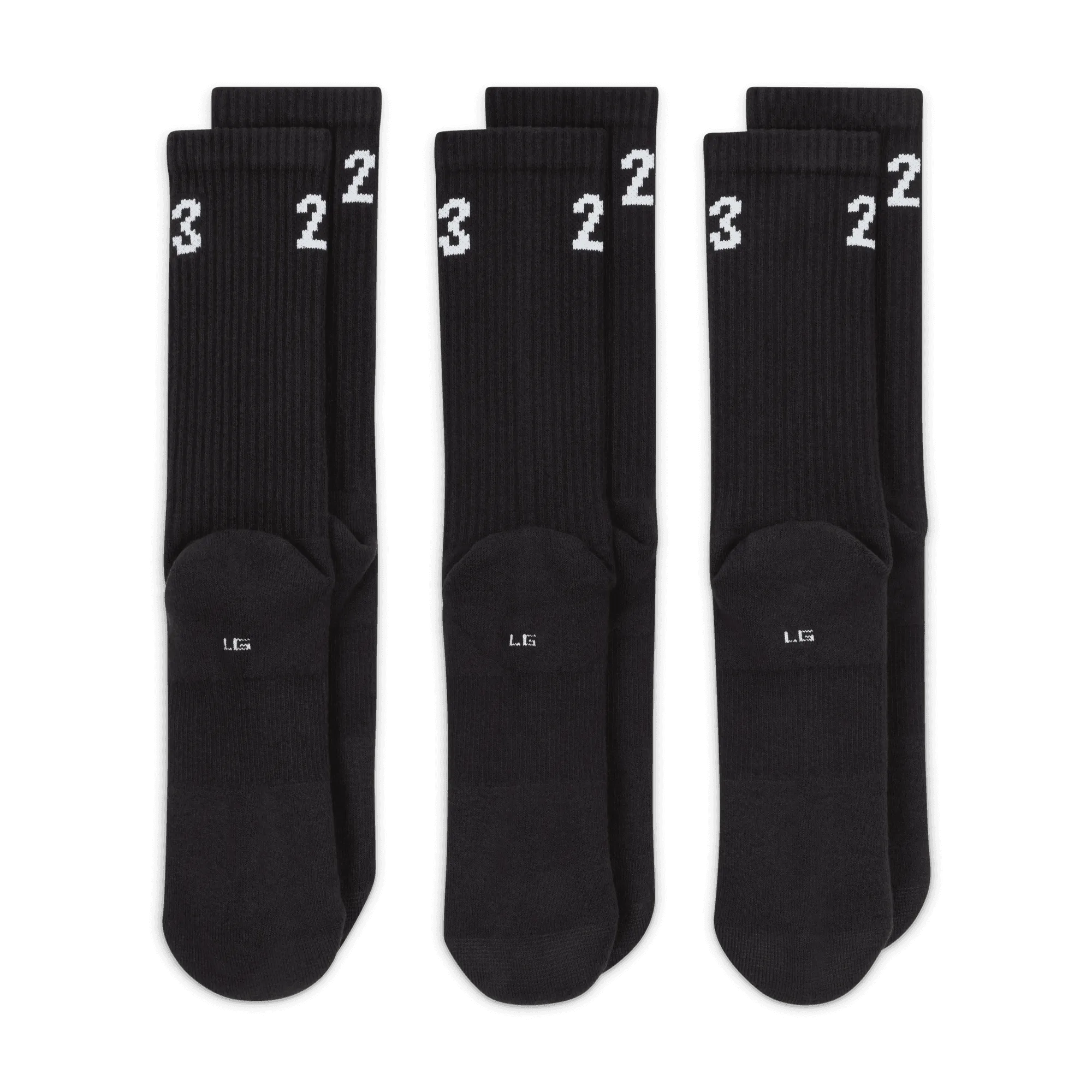 Jordan Essentials Crew Socks (3 Pairs) DA5718-010