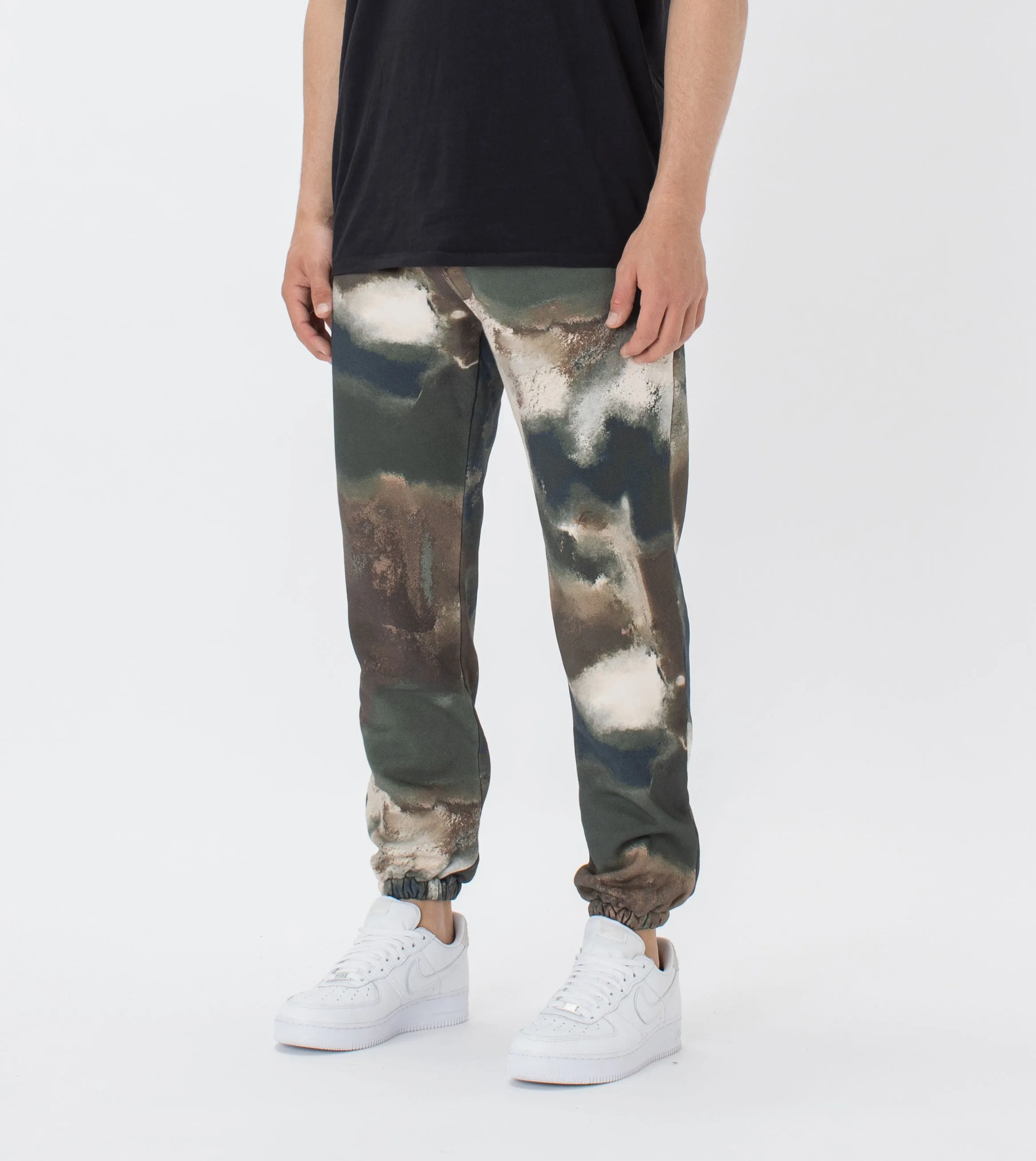 Jumpa Fleece Jogger Washed Camo