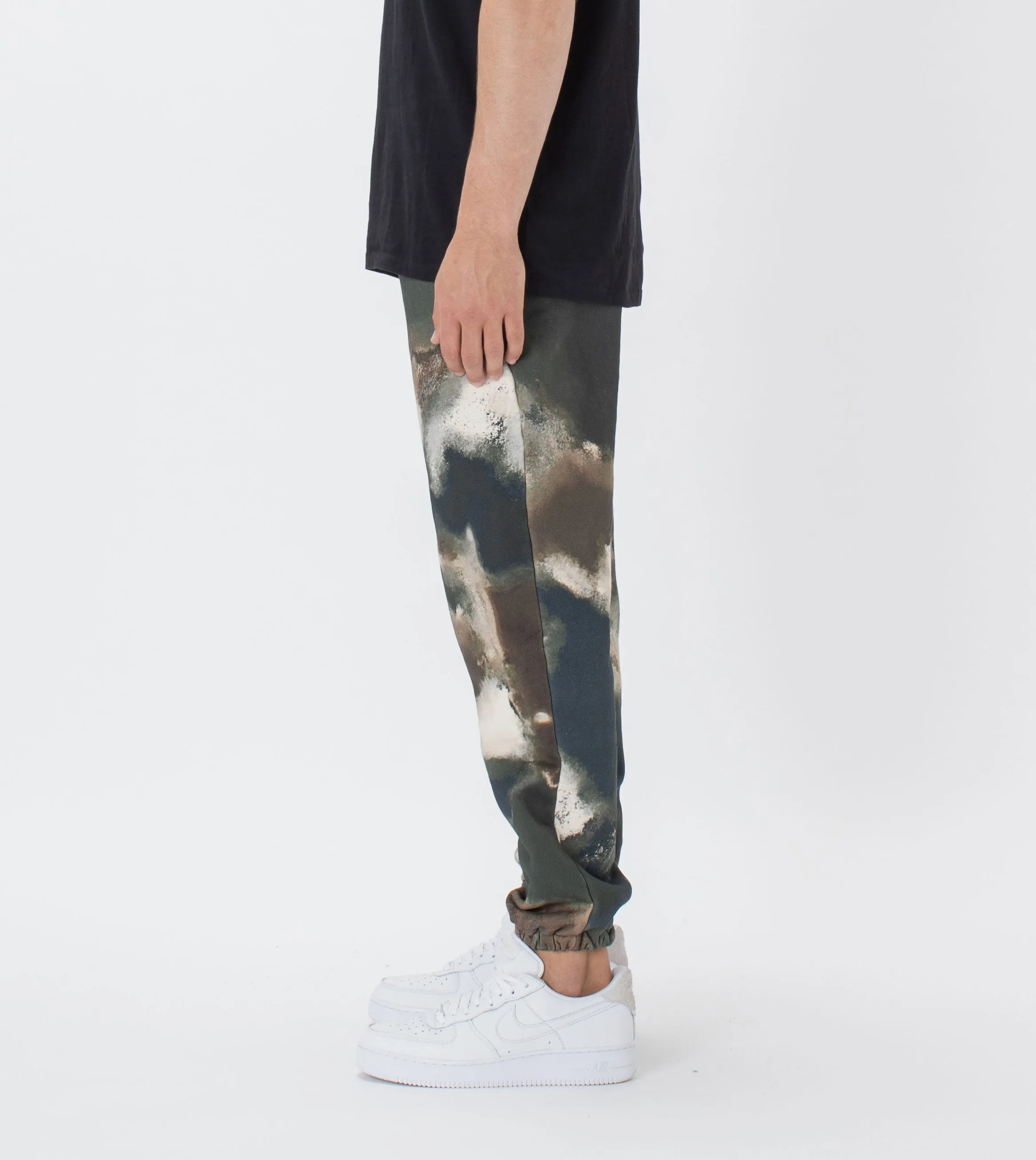 Jumpa Fleece Jogger Washed Camo