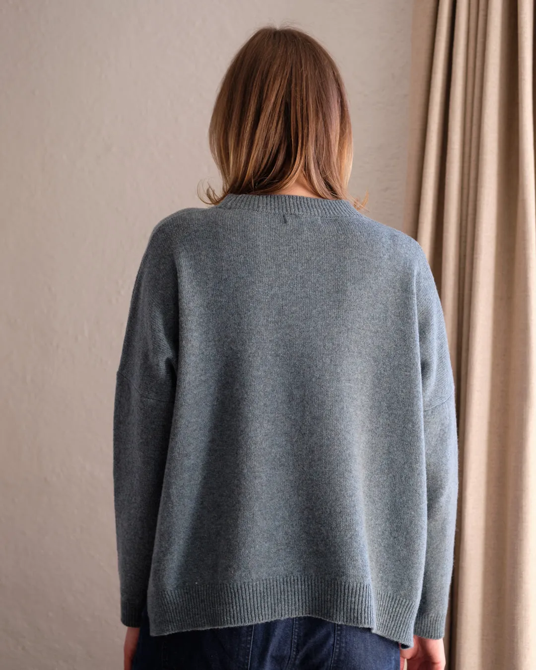 Layla Boxy Fit Wool Jumper