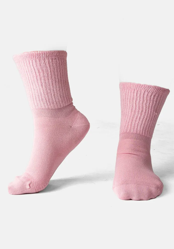 Light Pink Bamboo Socks