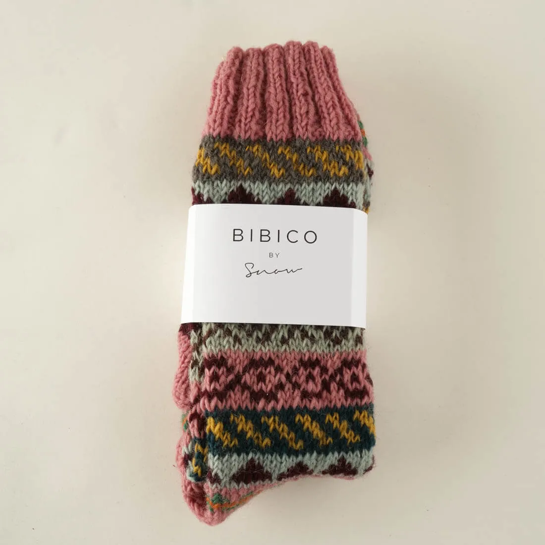 Liv Fair Isle Knitted Socks