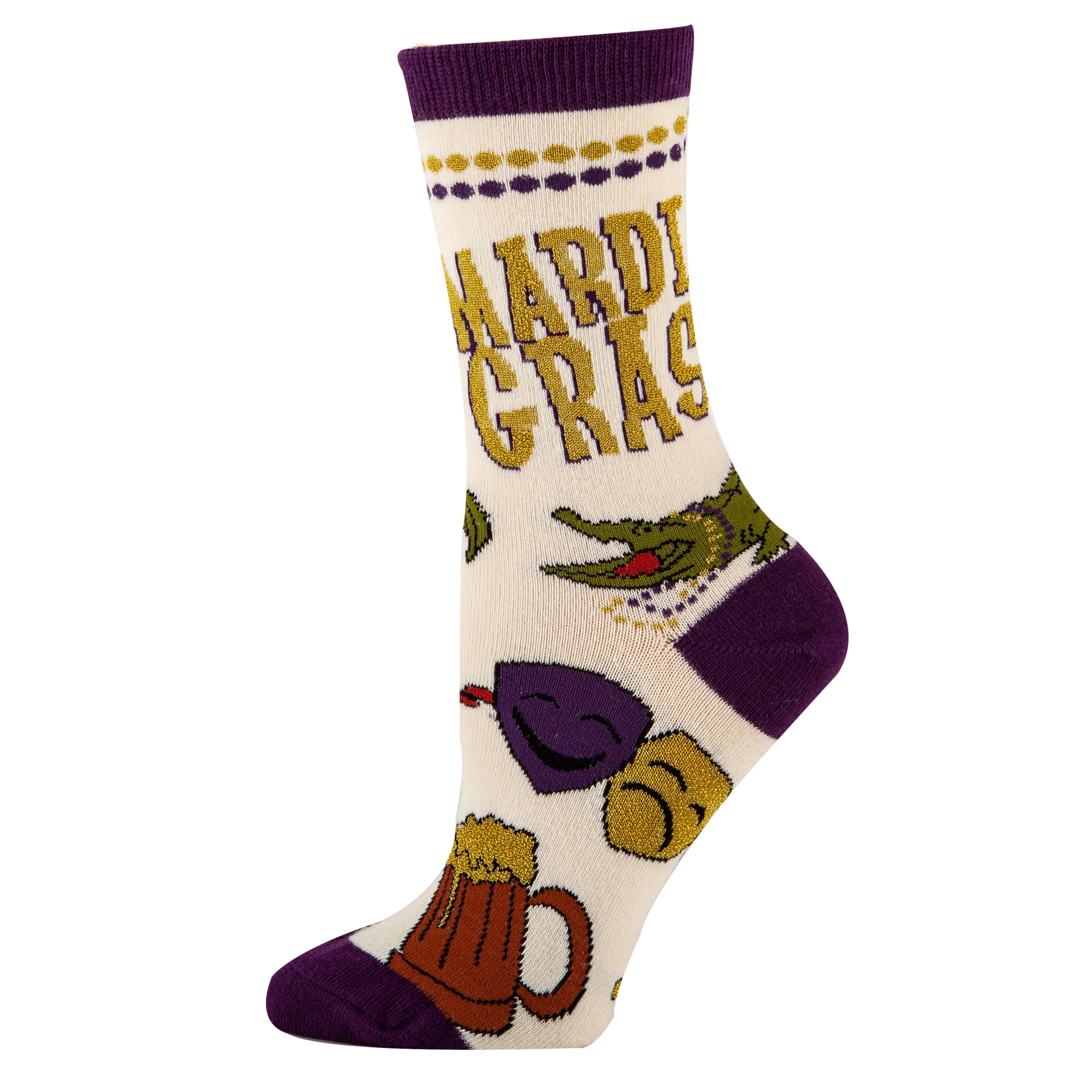 Mardi Party Socks