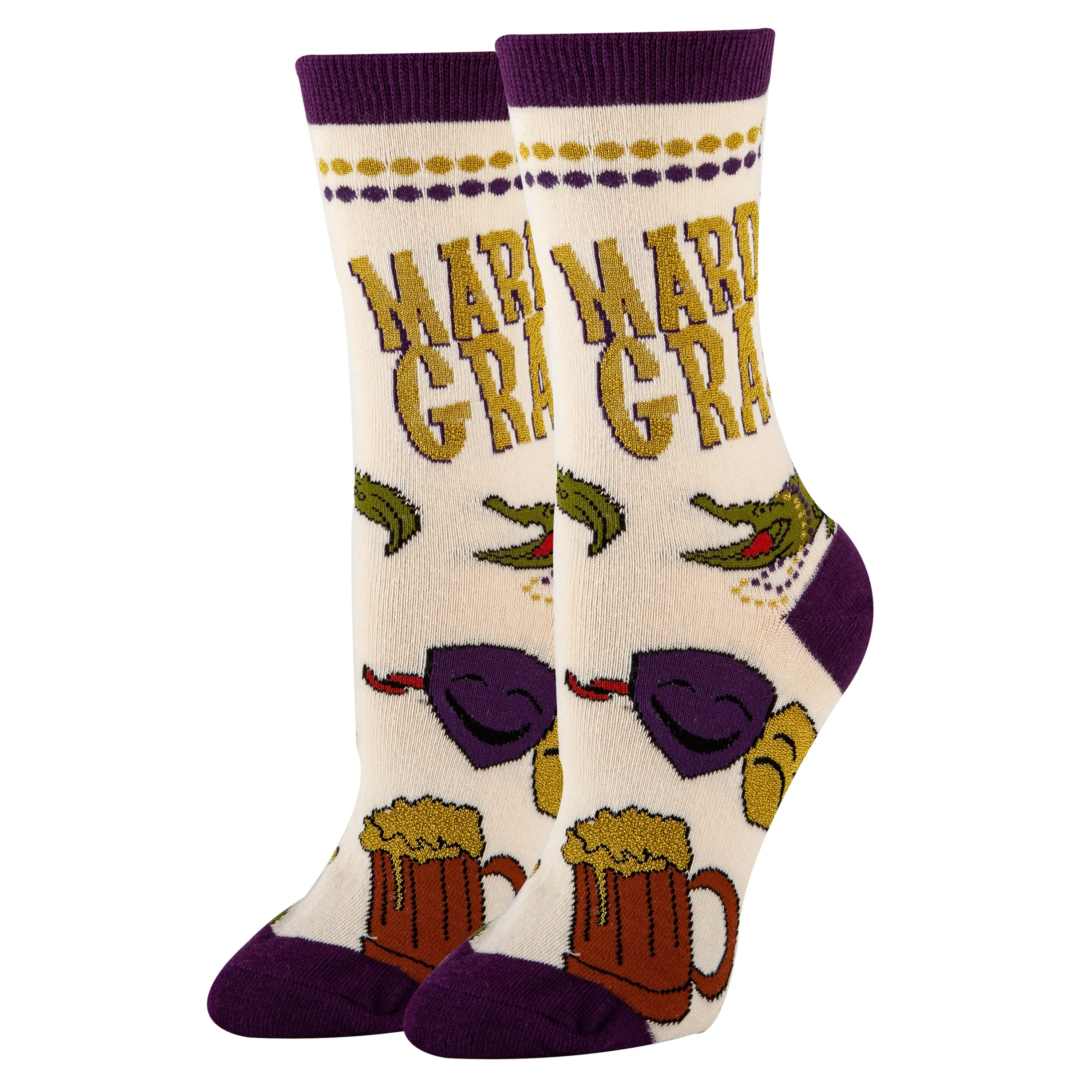 Mardi Party Socks