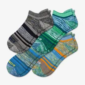 Men's Brush Stripe Ankle Sock 4-Pack