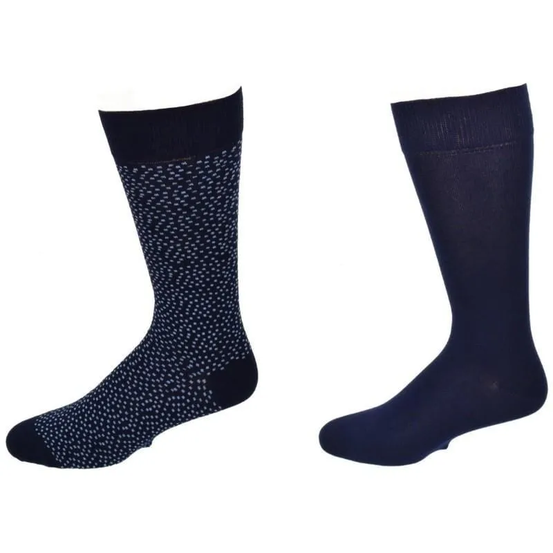 Men's Combed Cotton Dressy Socks