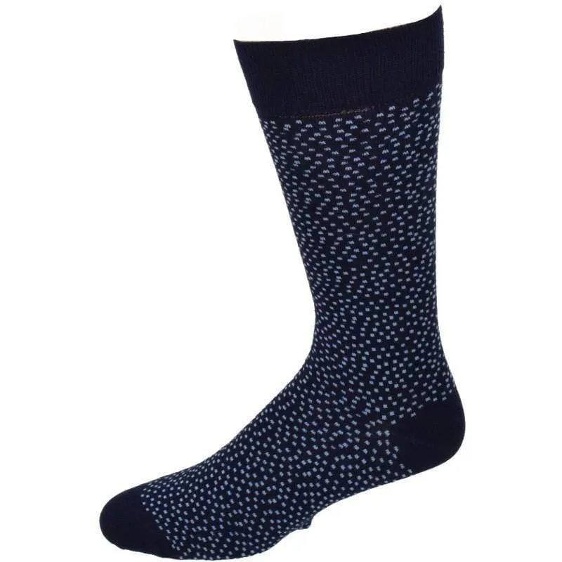 Men's Combed Cotton Dressy Socks