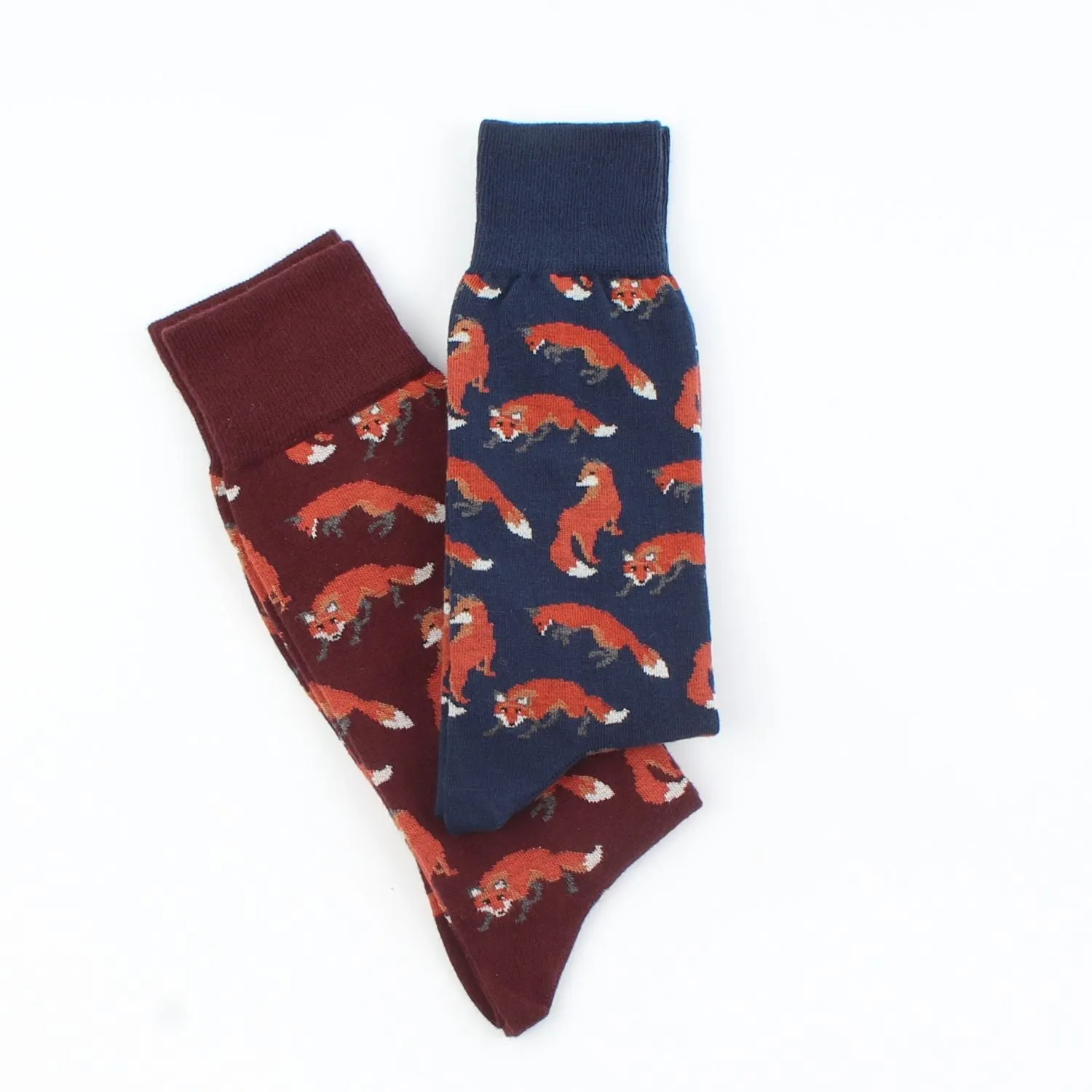 Men's Foxes Cotton Socks