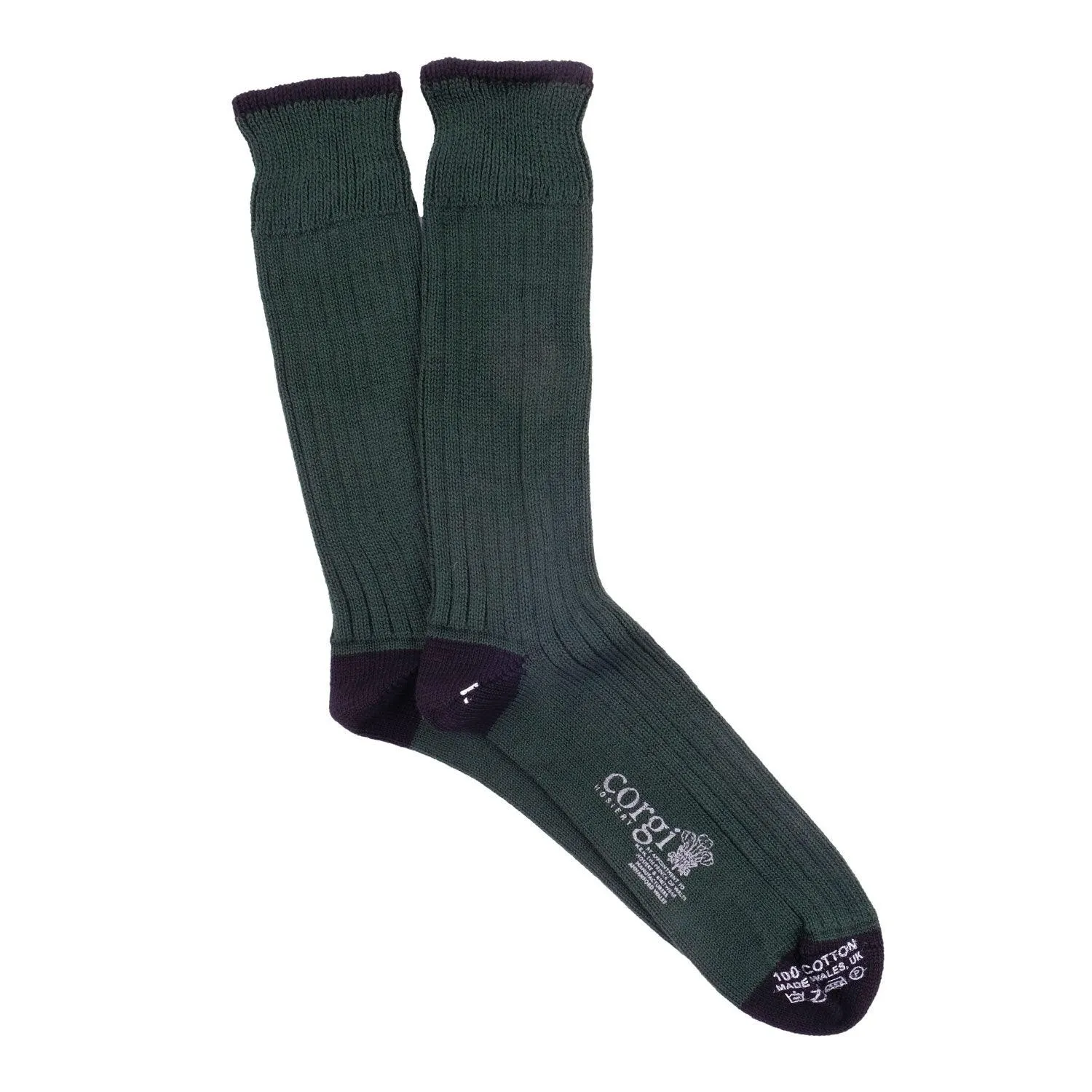 Men's Pure Cotton Boot Socks