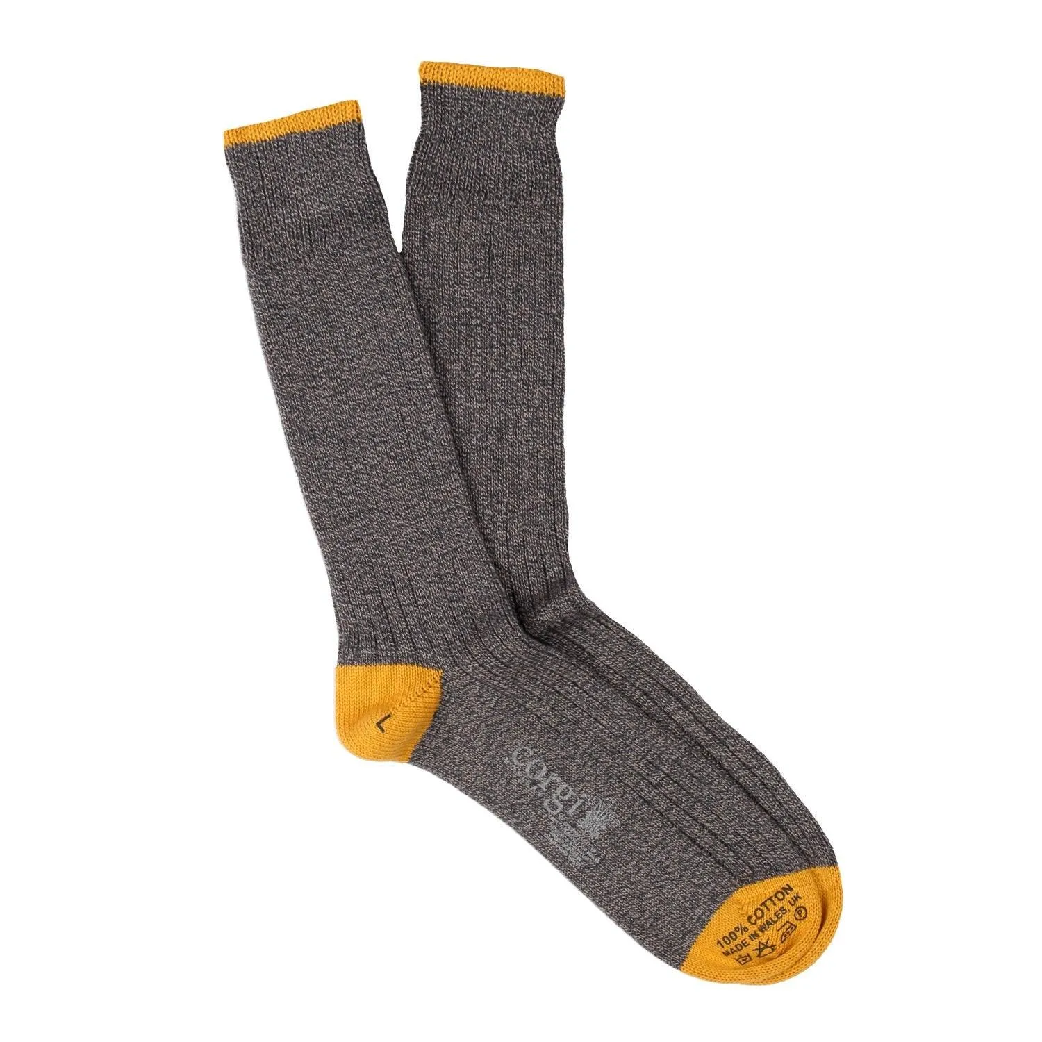 Men's Pure Cotton Boot Socks