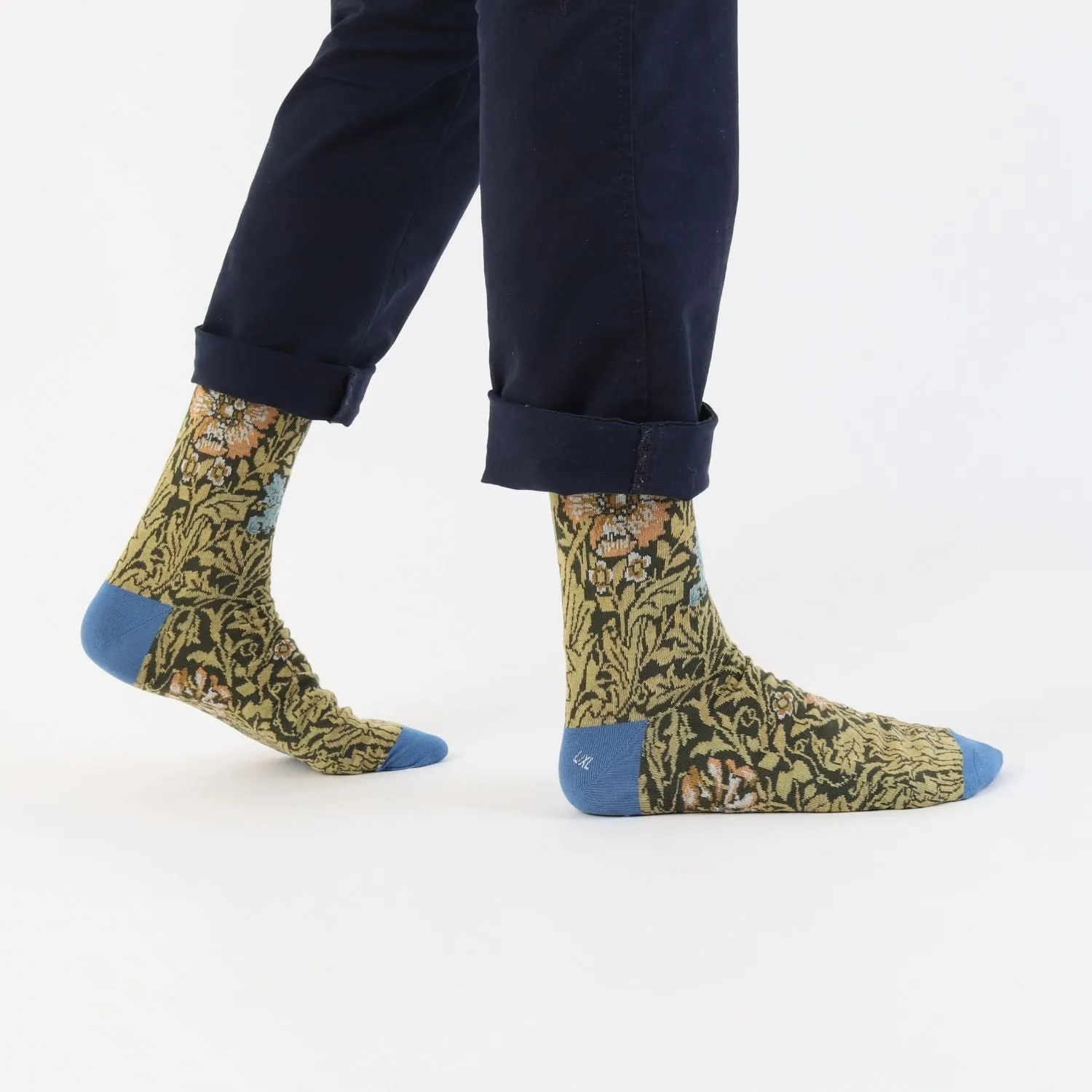 Men's William Morris Compton Cotton Socks