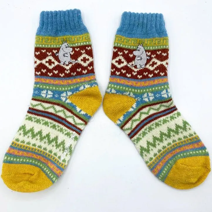 Moomin Fair Isle Moomin Socks