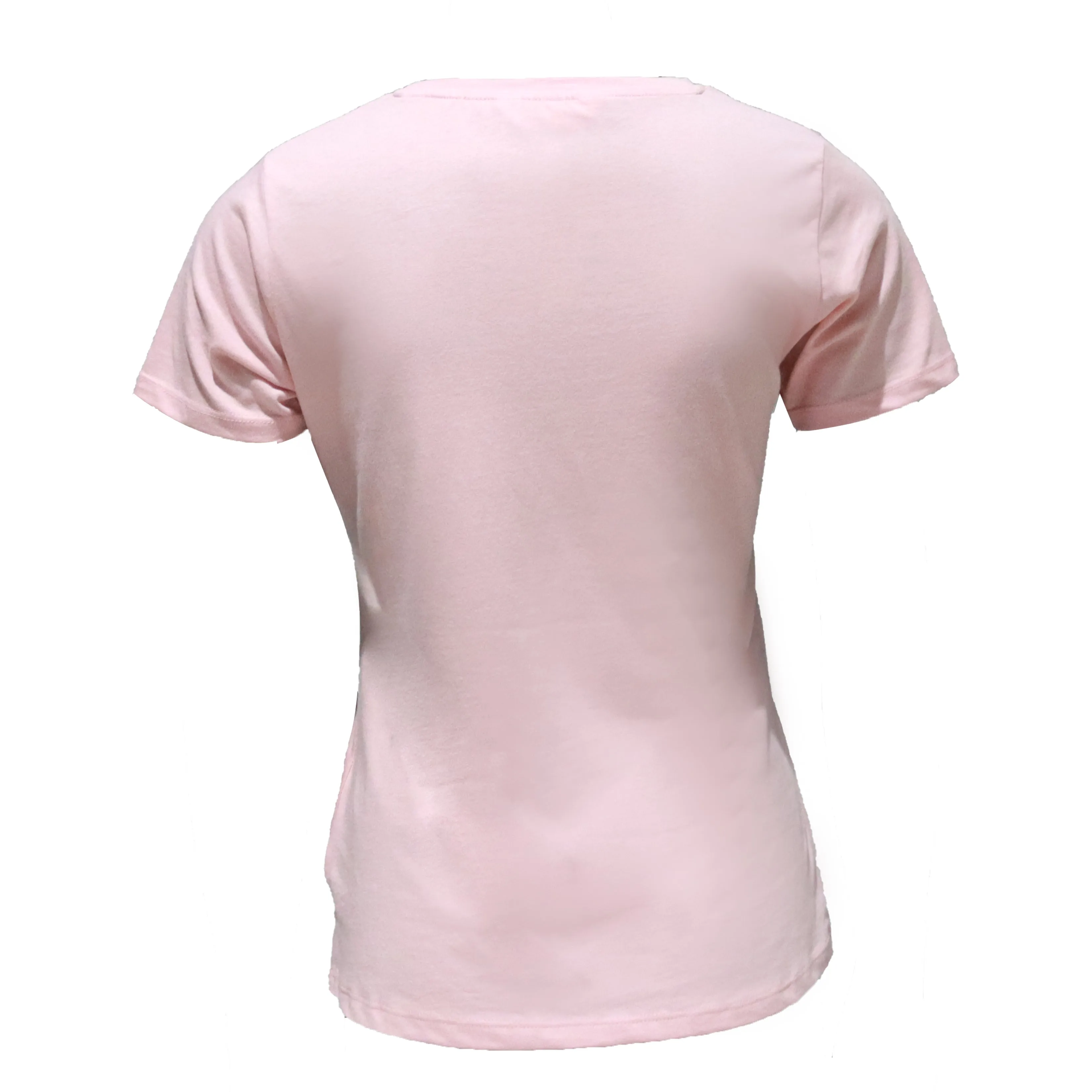 Pale Pink Printed T Shirt