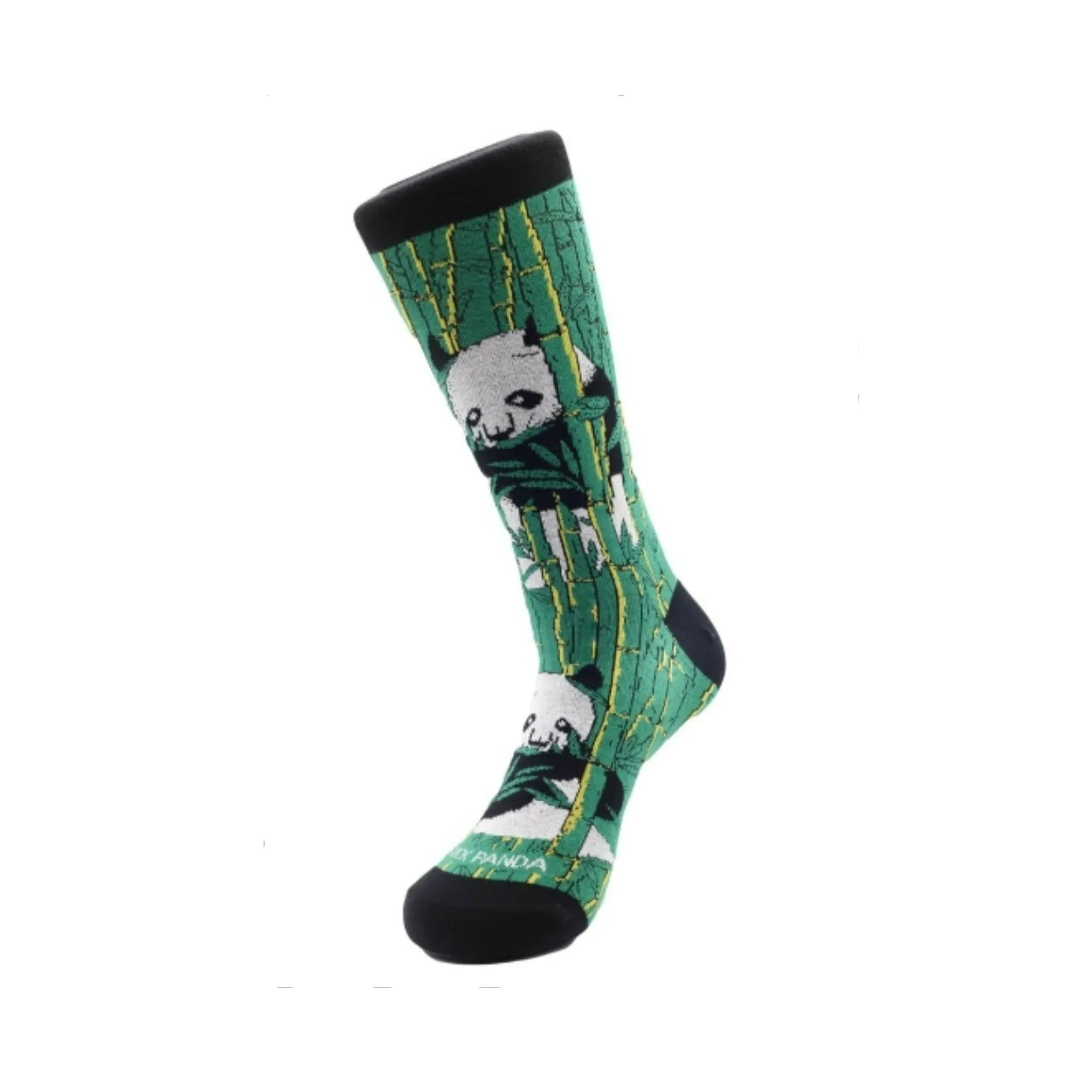 Panda Sitting in Bamboo Socks from the Sock Panda