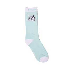 Peek A Nermal Socks (Mint)