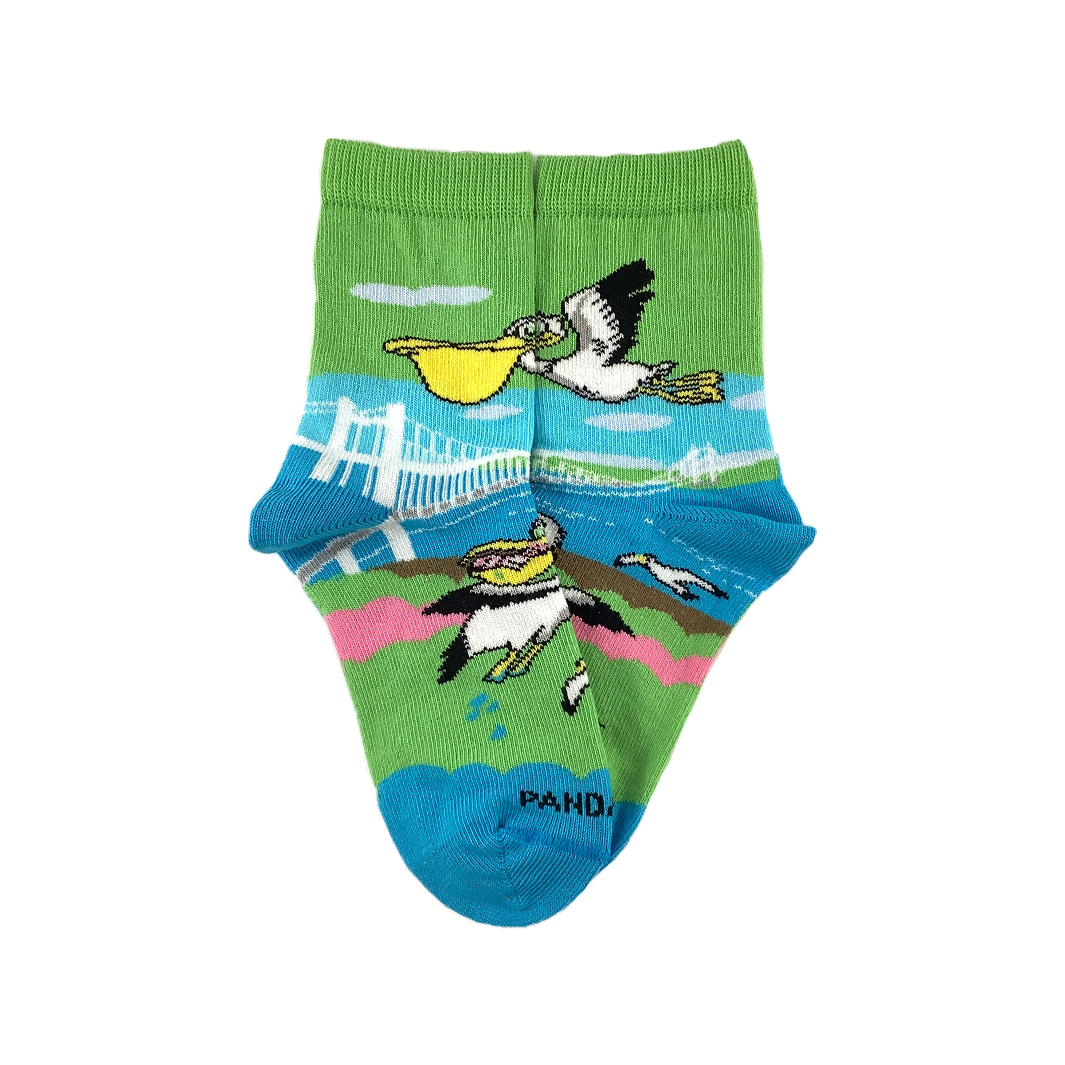 Pelican Socks from the Sock Panda (Set of Two) (Ages 3-7)