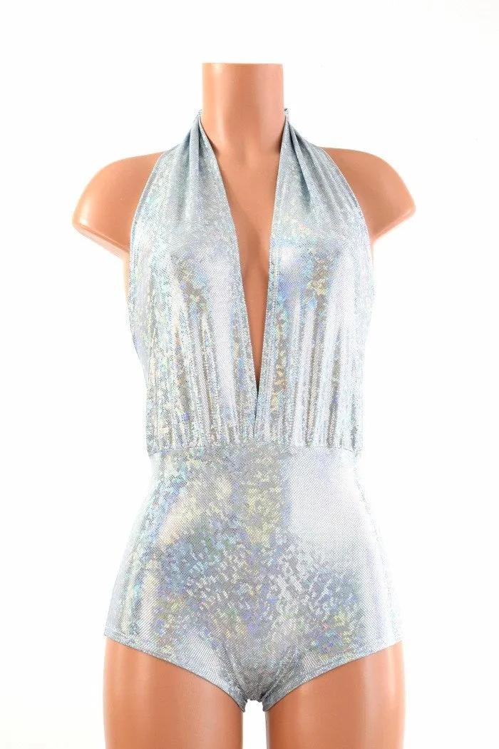 "Josie" Romper in Frostbite Shattered Glass