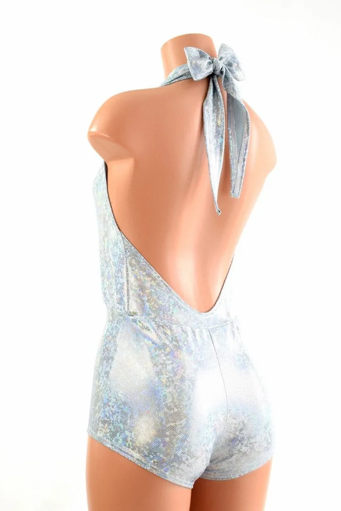 "Josie" Romper in Frostbite Shattered Glass