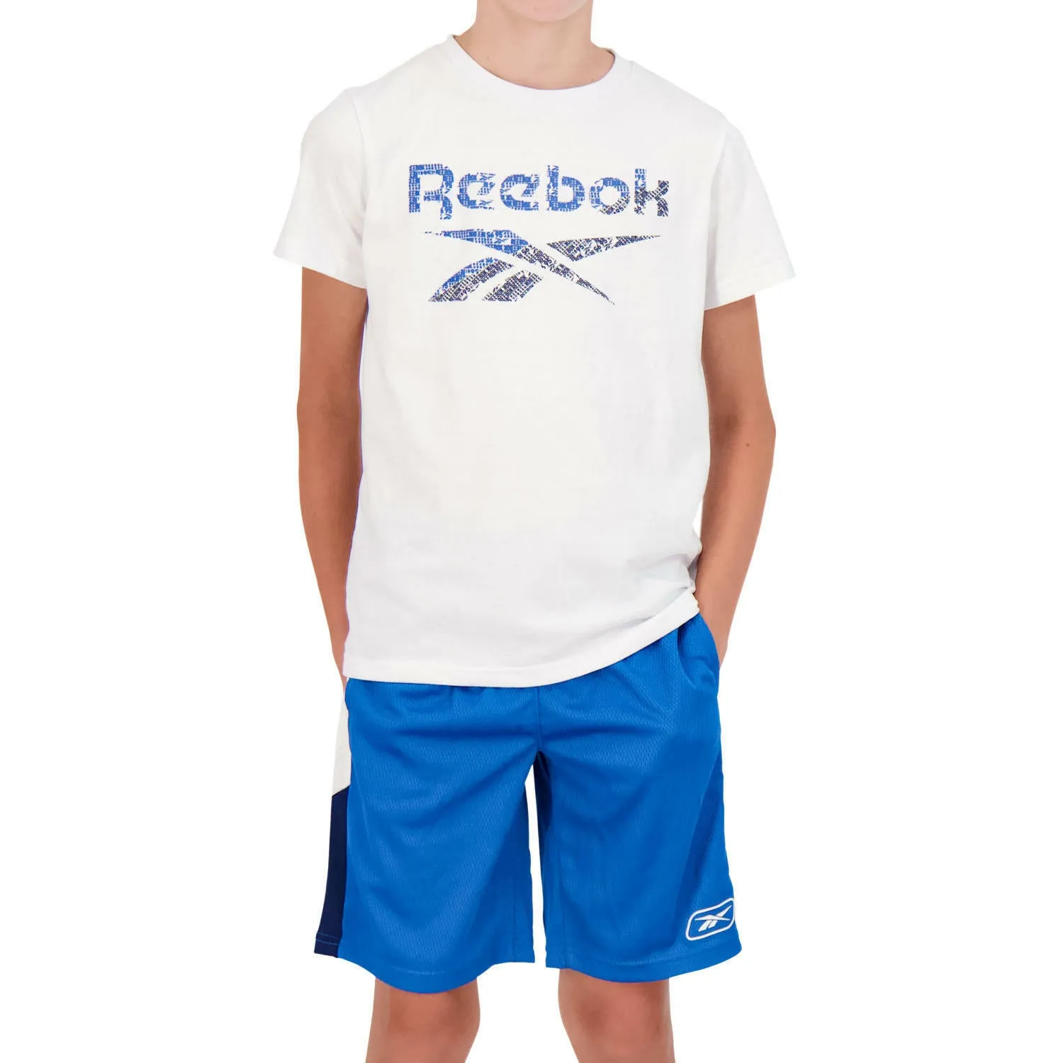 RB - Boys 'Royal Blue' Polyester Shorts RB744