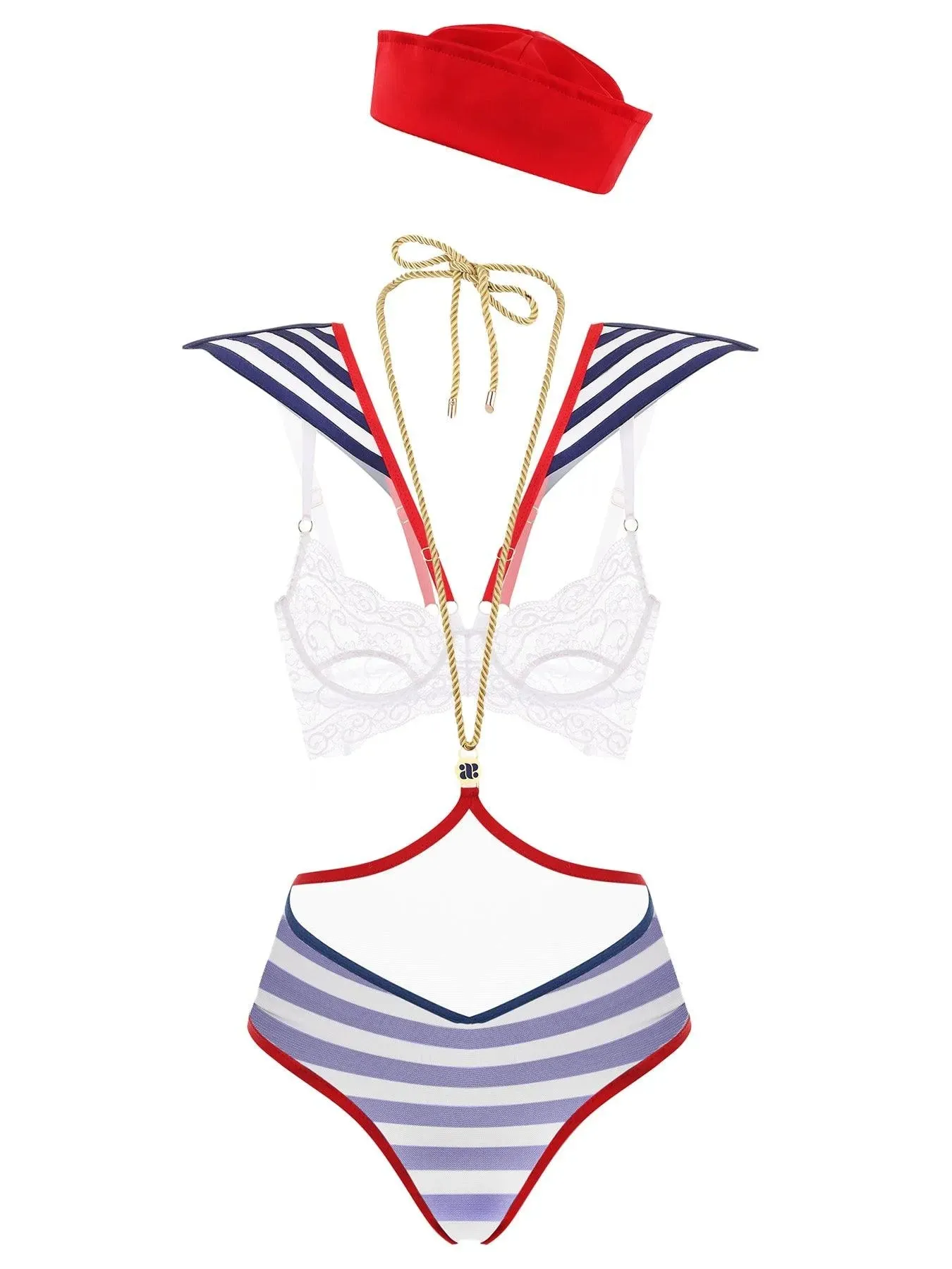 ROLE-PLAYING LINGERIE SET "SAILOR GIRL"