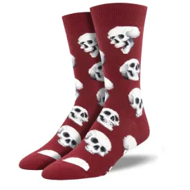 'Sacred Skulls' Men's printed socks