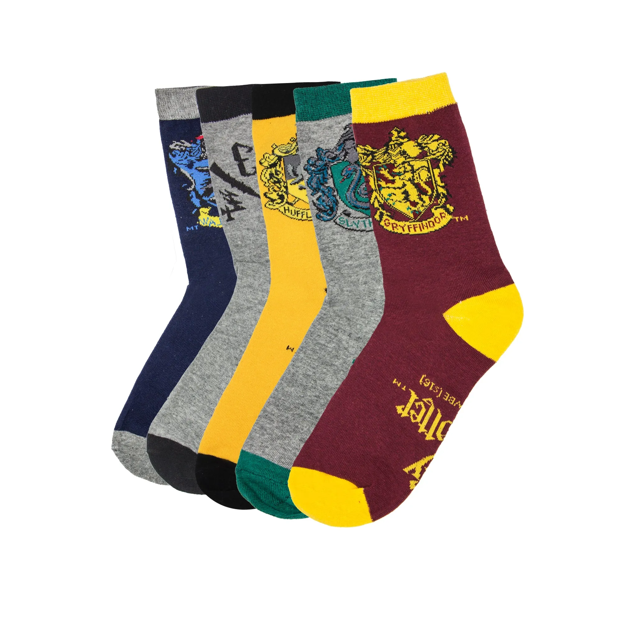 *Set of 5 Crests Socks